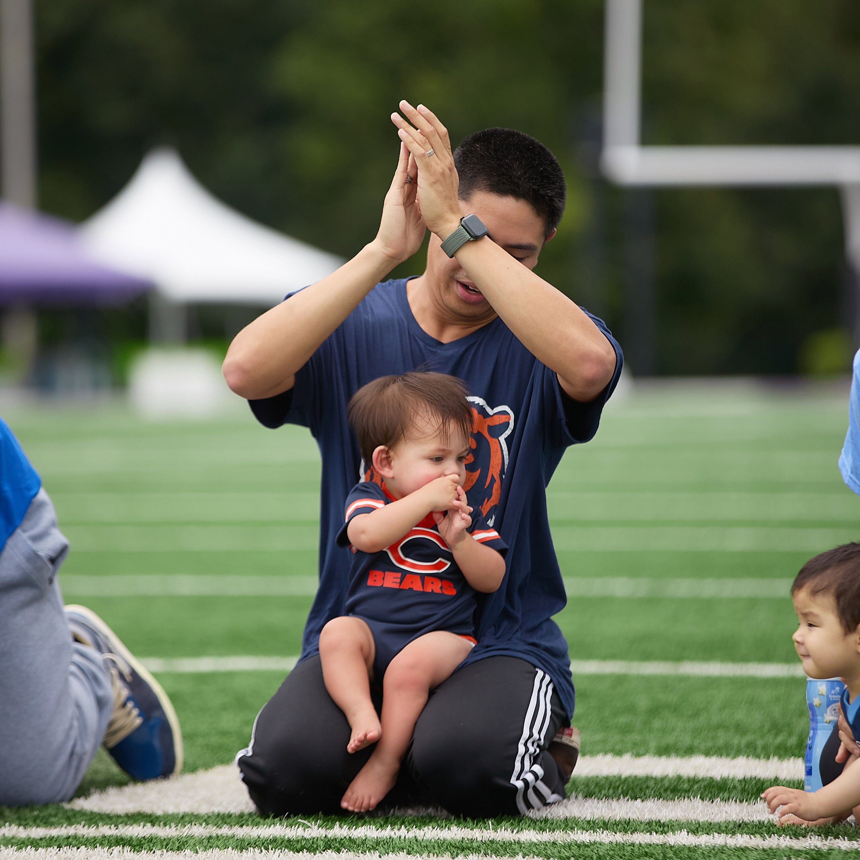 Baby Boys Chicago Bears Short Sleeve Jersey Bodysuit NFL NFL 