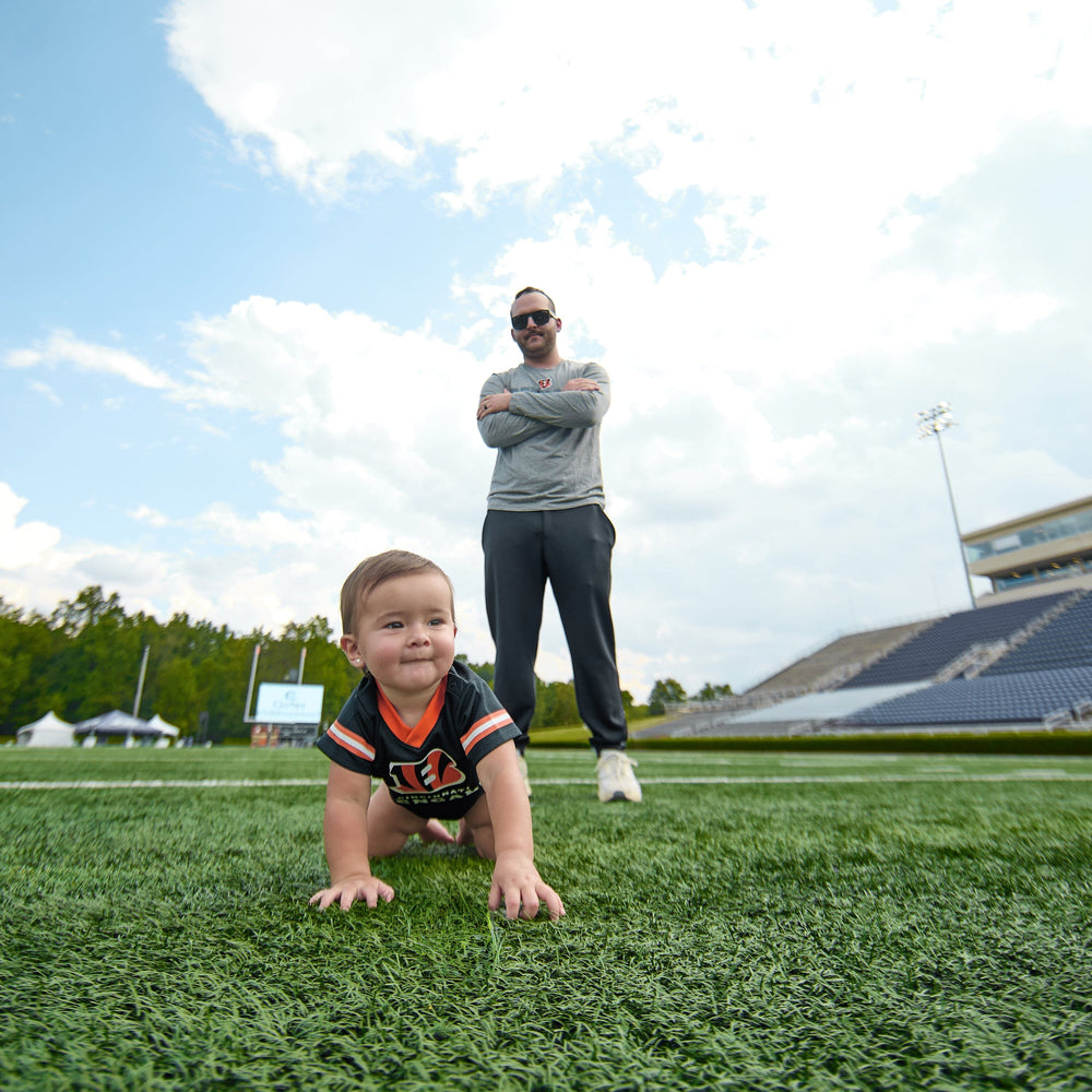 Baby Boys Cincinnati Bengals Short Sleeve Jersey Bodysuit NFL NFL 