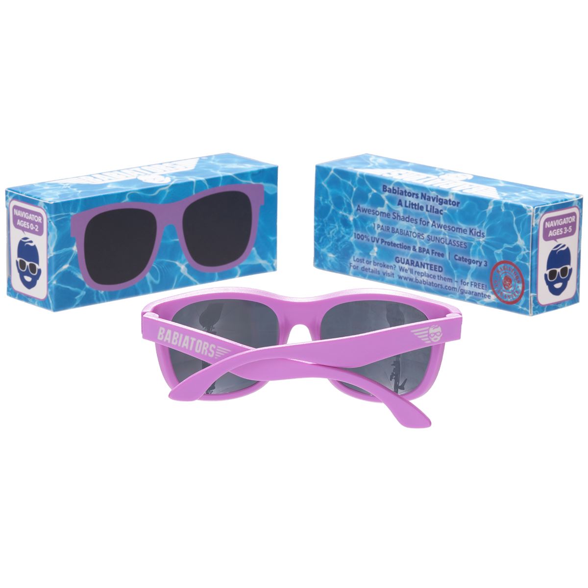 Baby Girl A Little Lilac Navigator Babiators® Sunglasses
