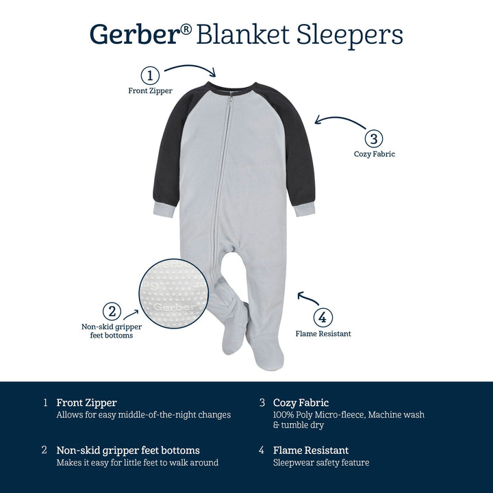 Infant & Toddler Boys Buffalo Blanket Sleeper