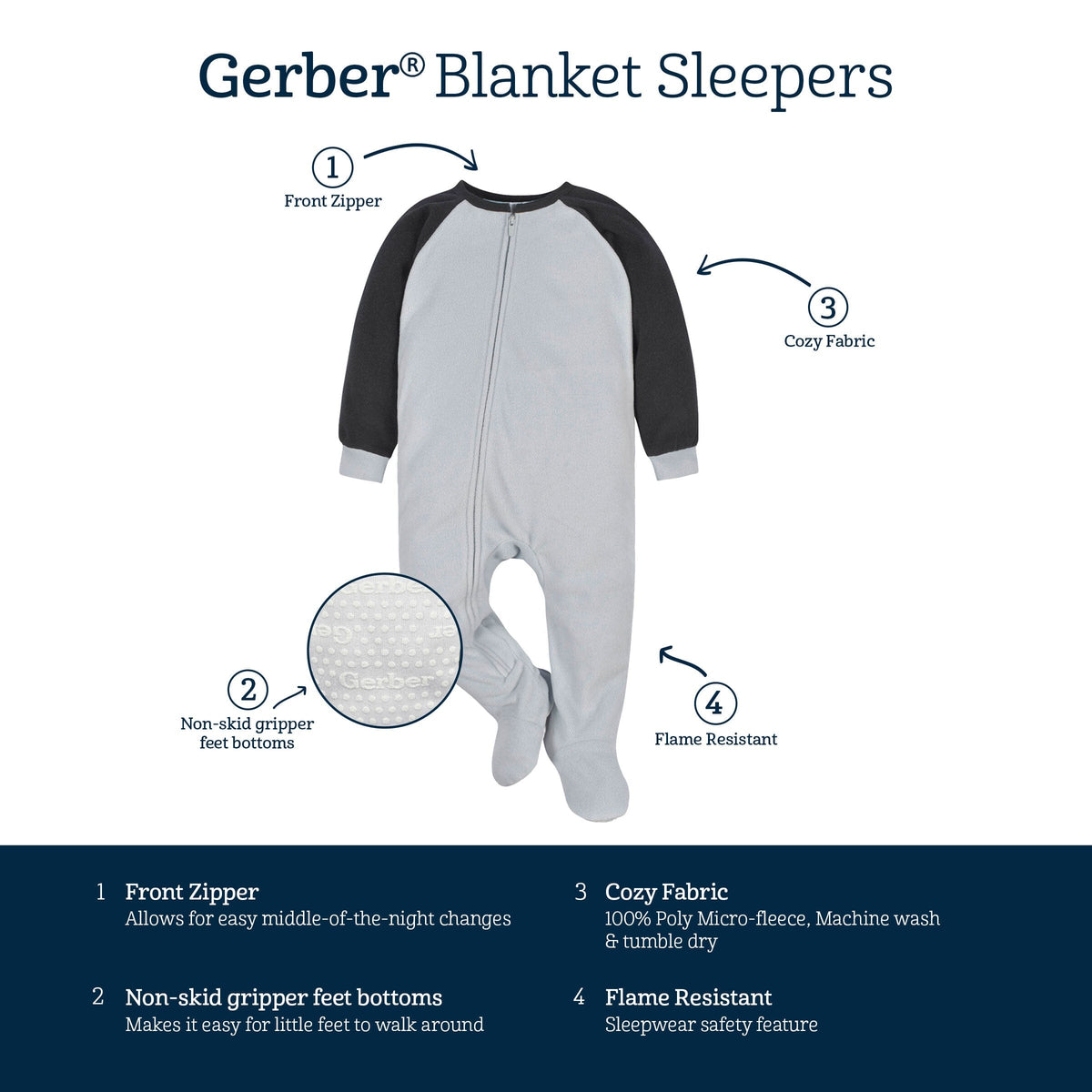 Baby & Toddler Boys Fox Blanket Sleepers