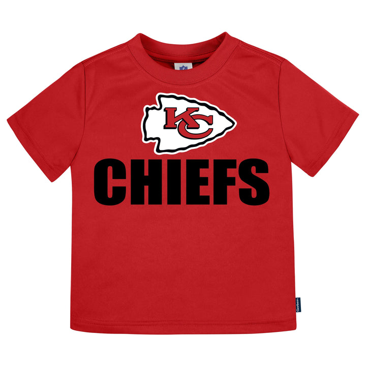 3-Pack Baby & Toddler Boys Chiefs Short Sleeve Shirts