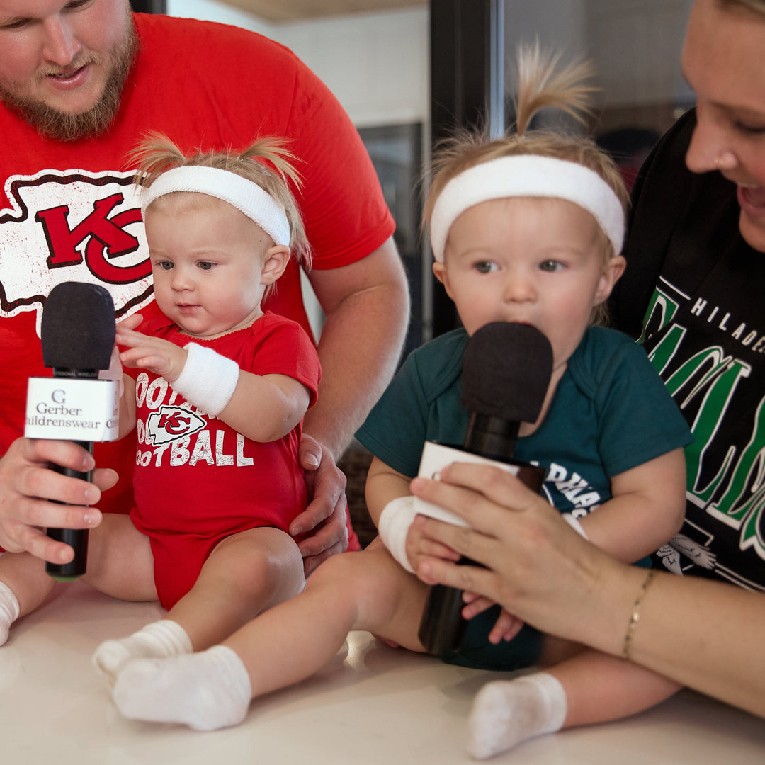 3-Pack Baby Girls Kansas City Chiefs Short Sleeve Bodysuits NFL NFL 