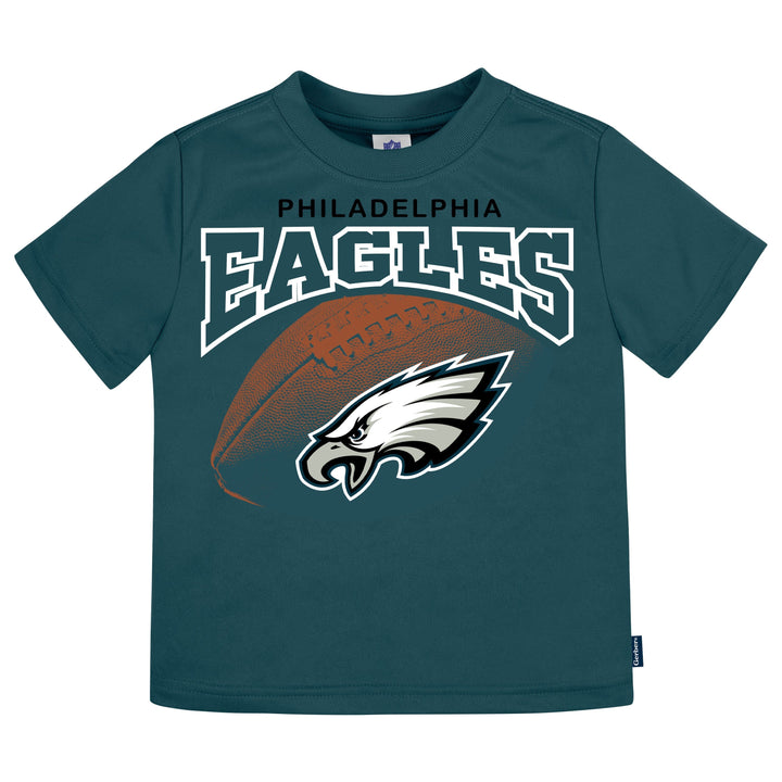 3-Pack Baby & Toddler Boys Eagles Short Sleeve Shirts