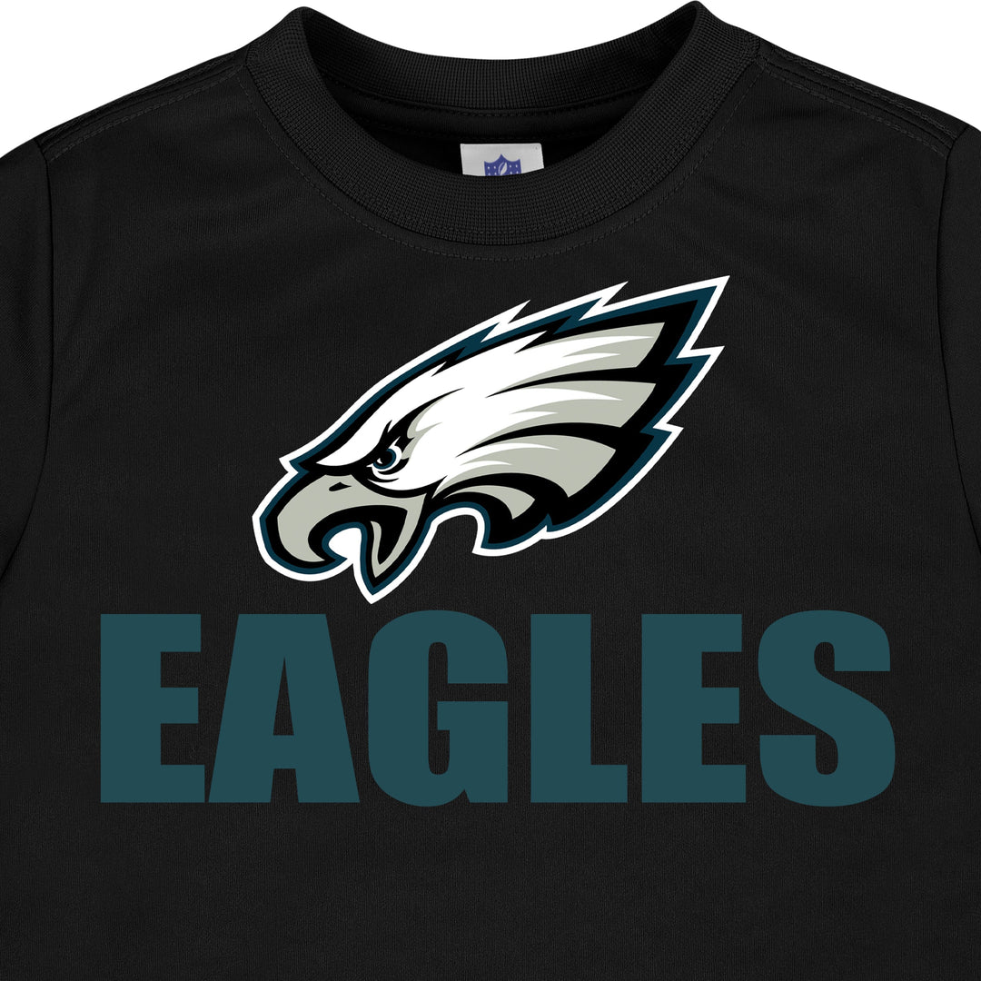 3-Pack Baby & Toddler Boys Eagles Short Sleeve Shirts