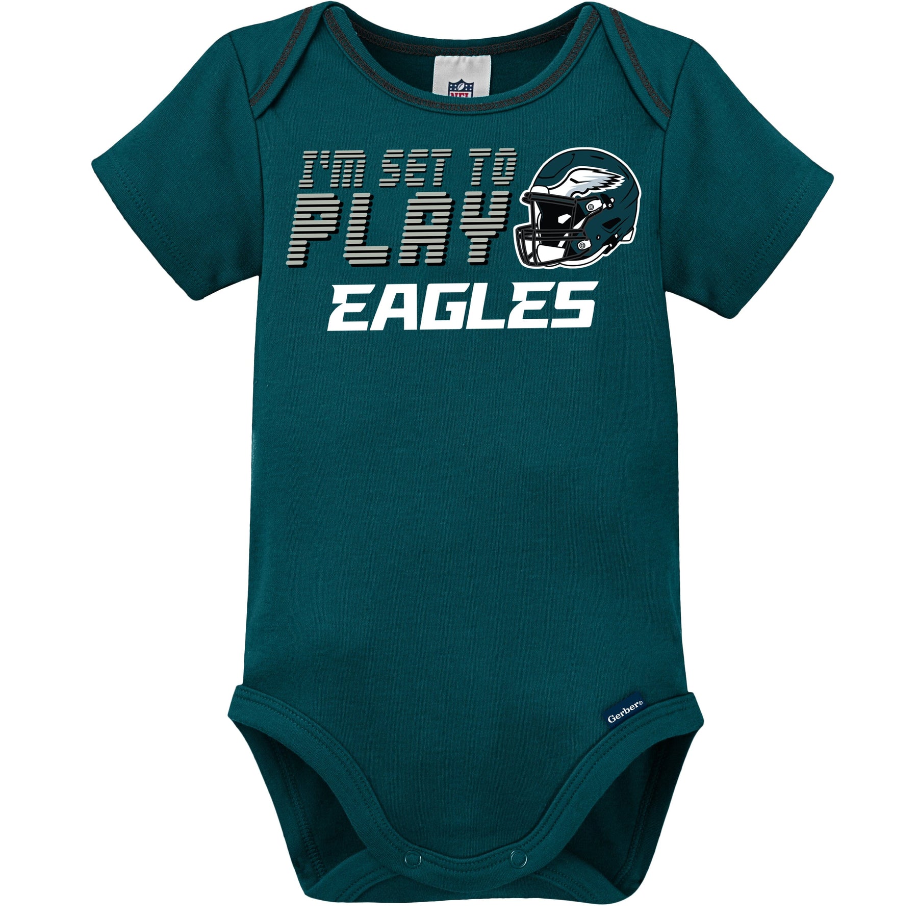3-Pack Baby Boys Eagles Short Sleeve Bodysuits – Gerber Childrenswear