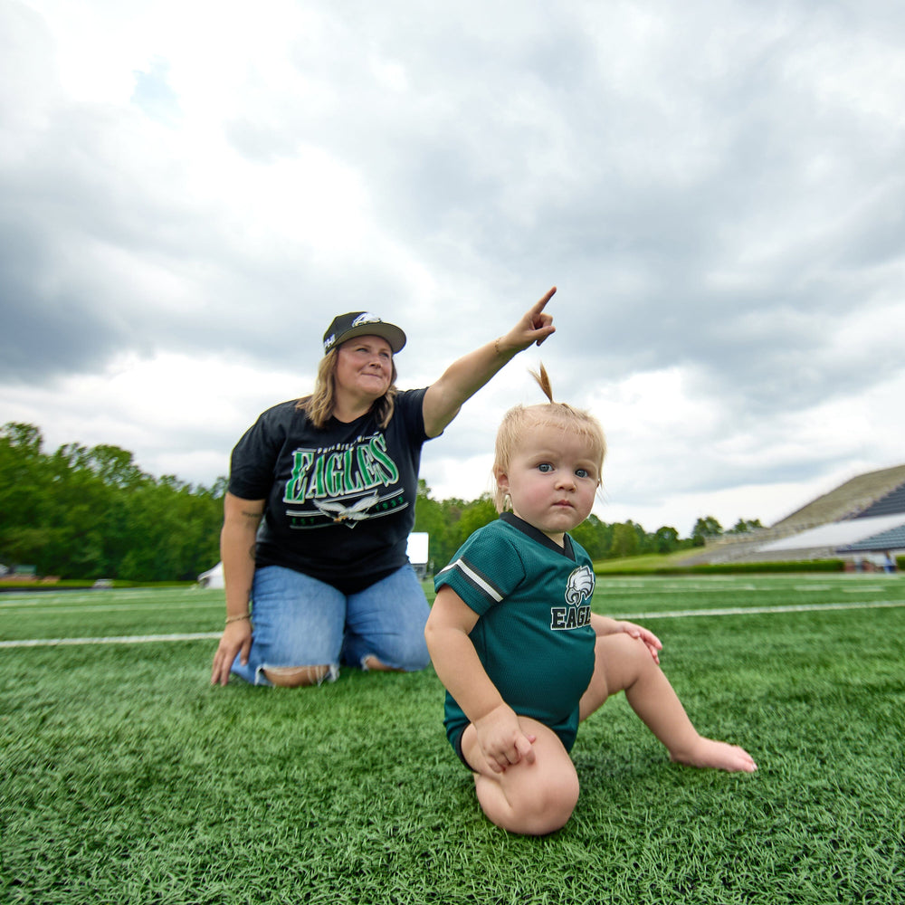 Baby Boys Philadelphia Eagles Short Sleeve Jersey Bodysuit NFL NFL 