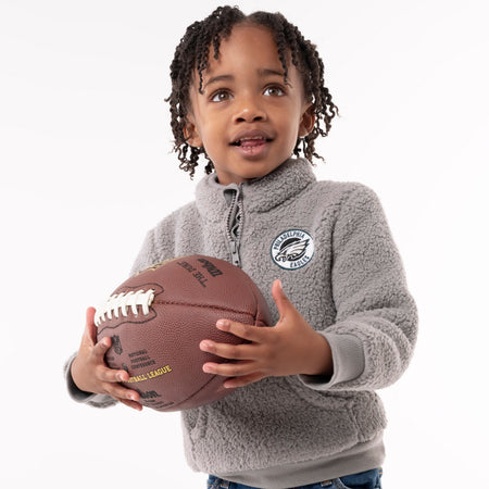 Baby & Toddler 1/4 Zip Sherpa Philadelphia Eagles Jacket