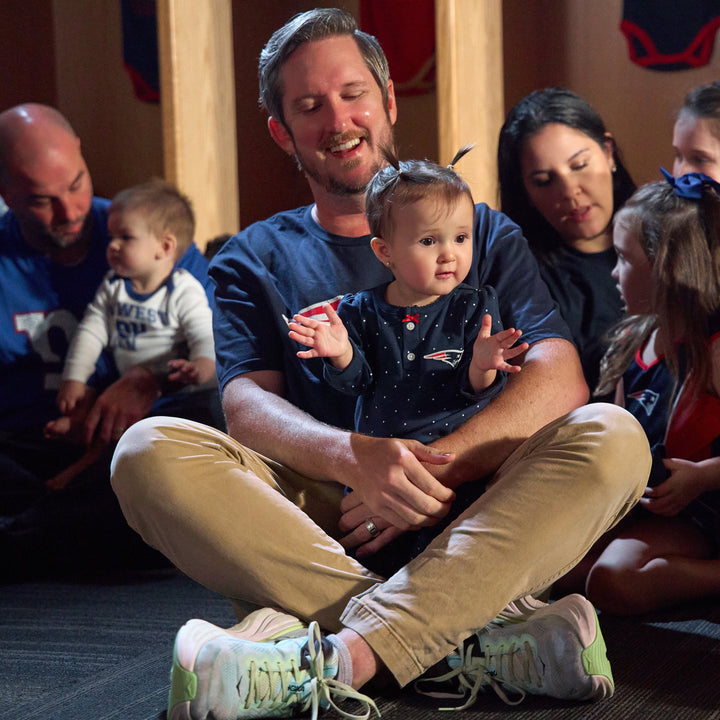 Baby Girls New England Patriots Romper NFL NFL 