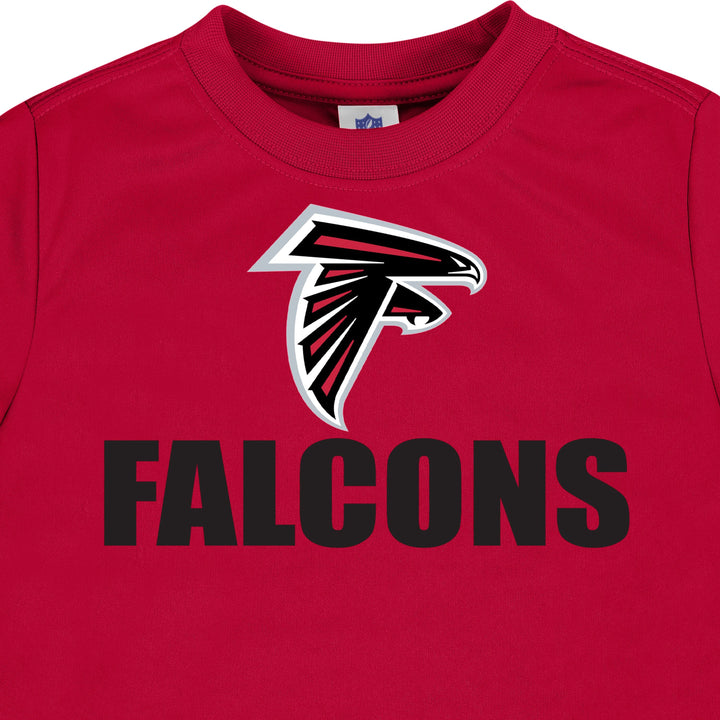 3-Pack Baby & Toddler Boys Falcons Short Sleeve Shirts