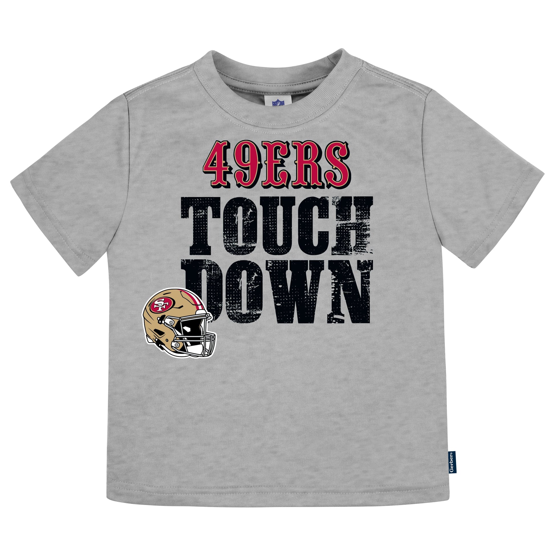 3-Pack Baby & Toddler Boys 49ers Short Sleeve Shirts