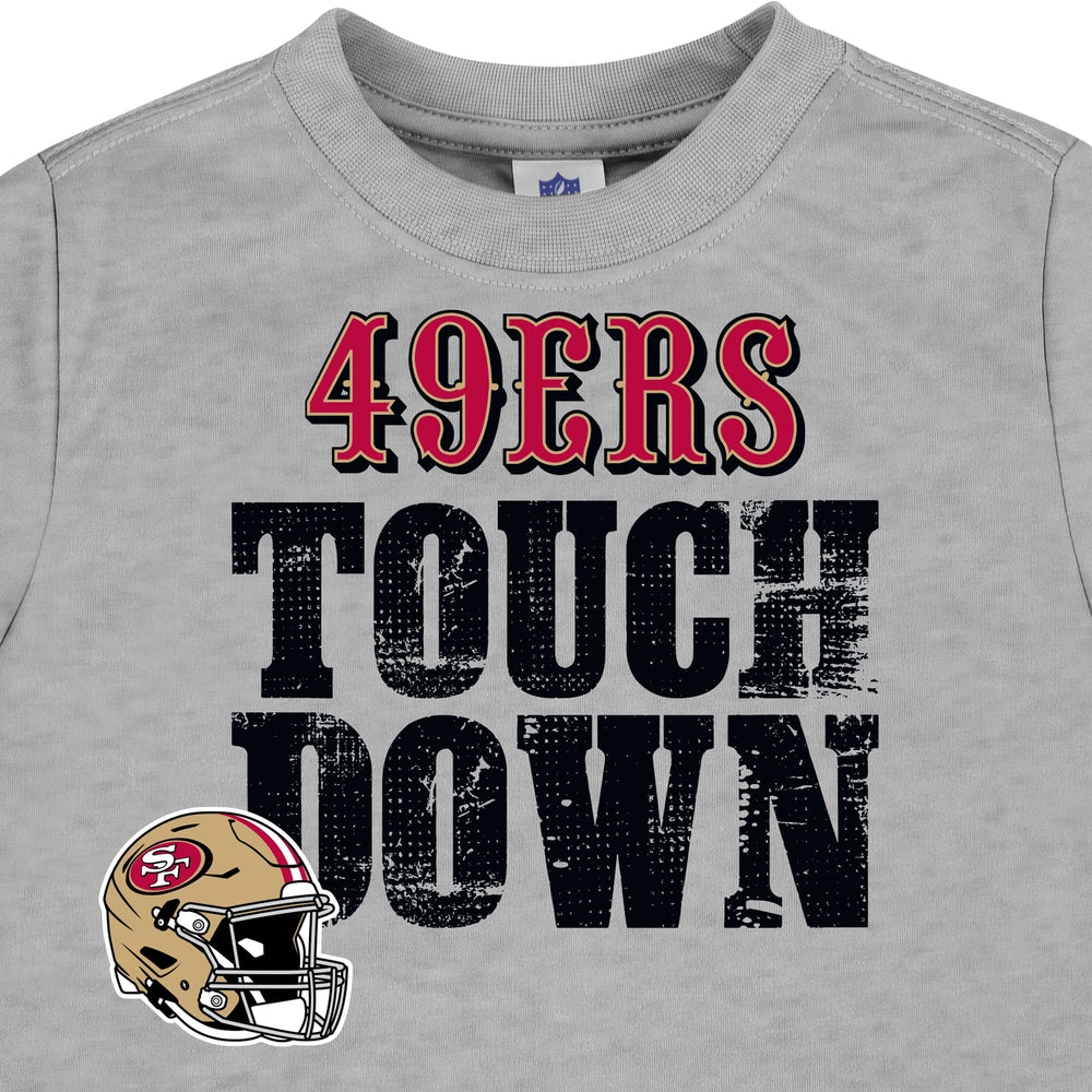 3-Pack Baby & Toddler Boys 49ers Short Sleeve Shirts