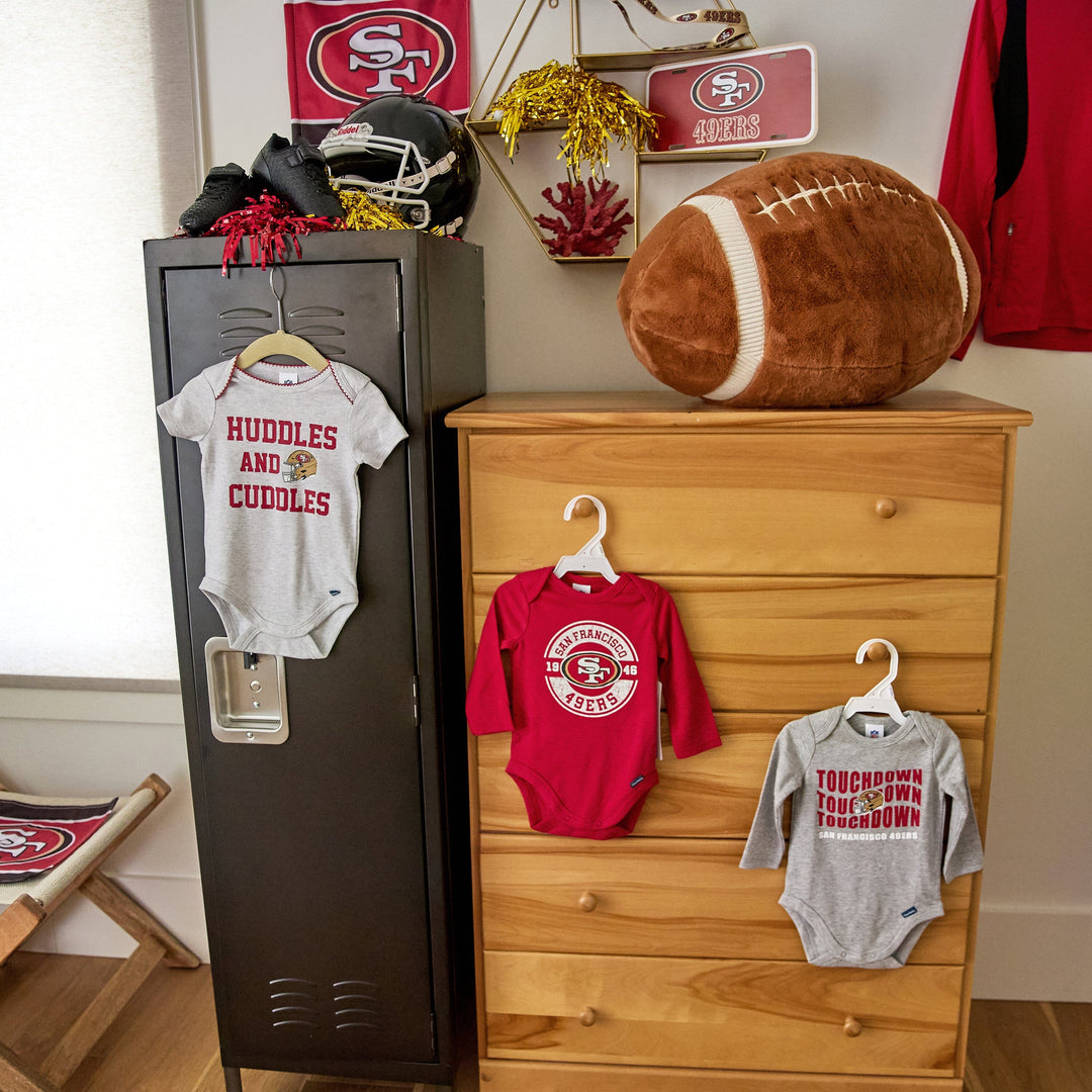 2-Pack Baby San Francisco 49ers Long Sleeve Bodysuits NFL NFL 