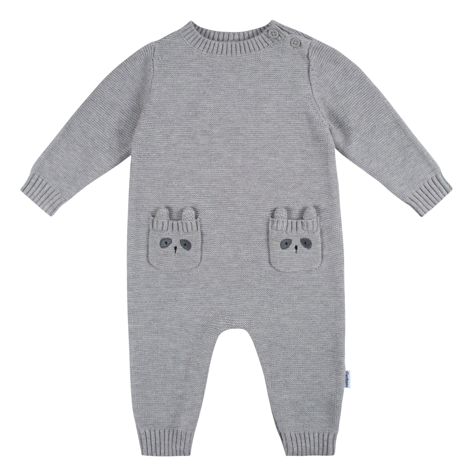 Baby Boys Raccoon Romper