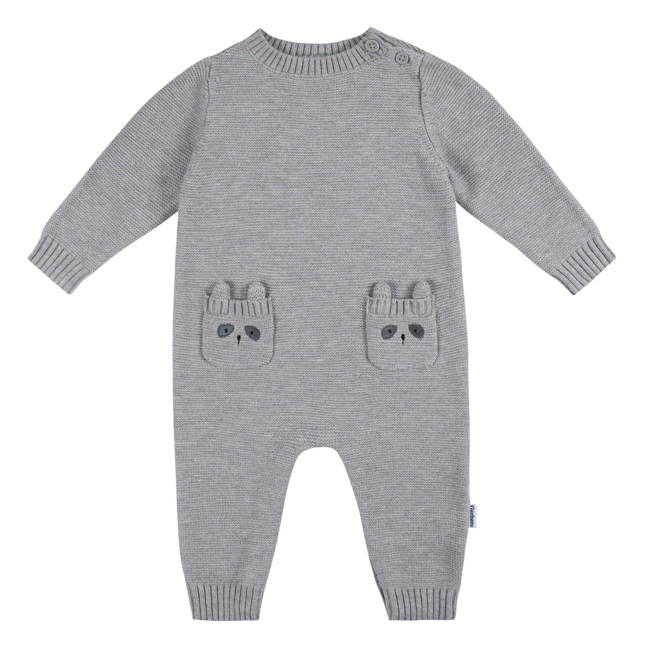 Baby Boys Raccoon Romper