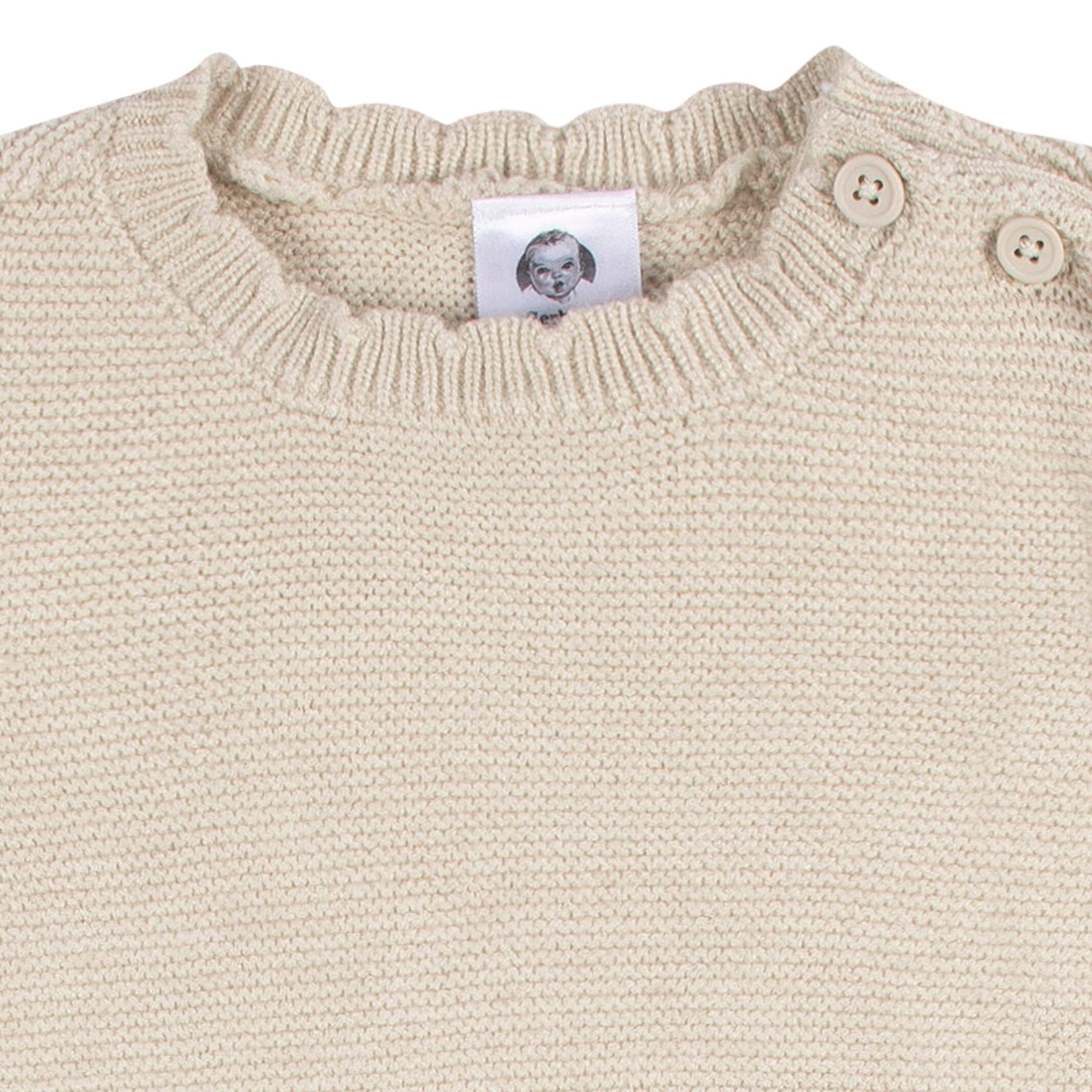 Baby Girls Deer Sweater Knit Romper – Gerber Childrenswear