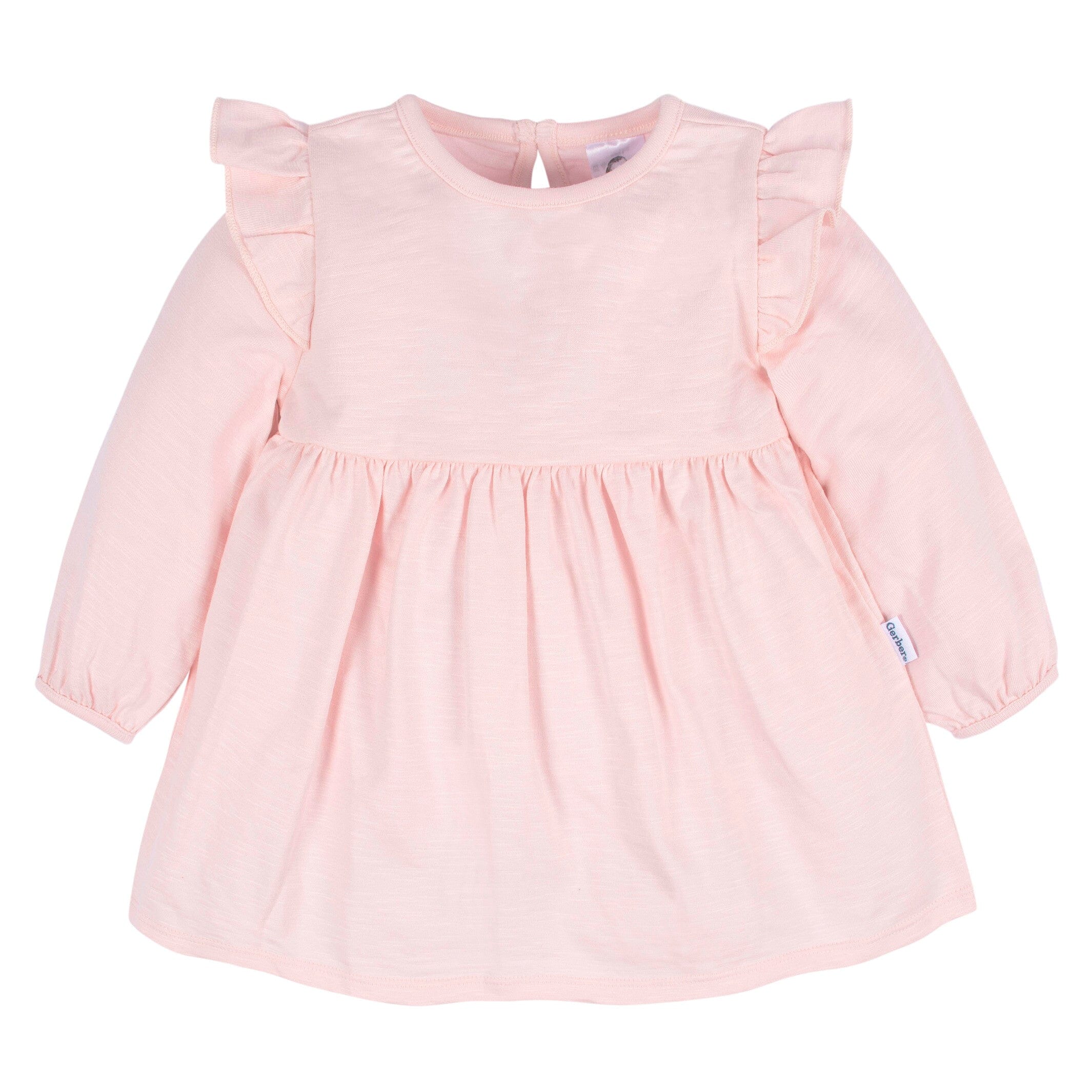 2-Pack Baby & Toddler Girls Dark Orange Leaves Babydoll Dress