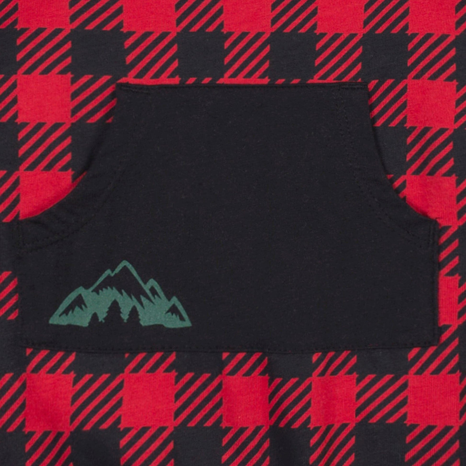 2-Pack Baby Boys Black Explore Rompers