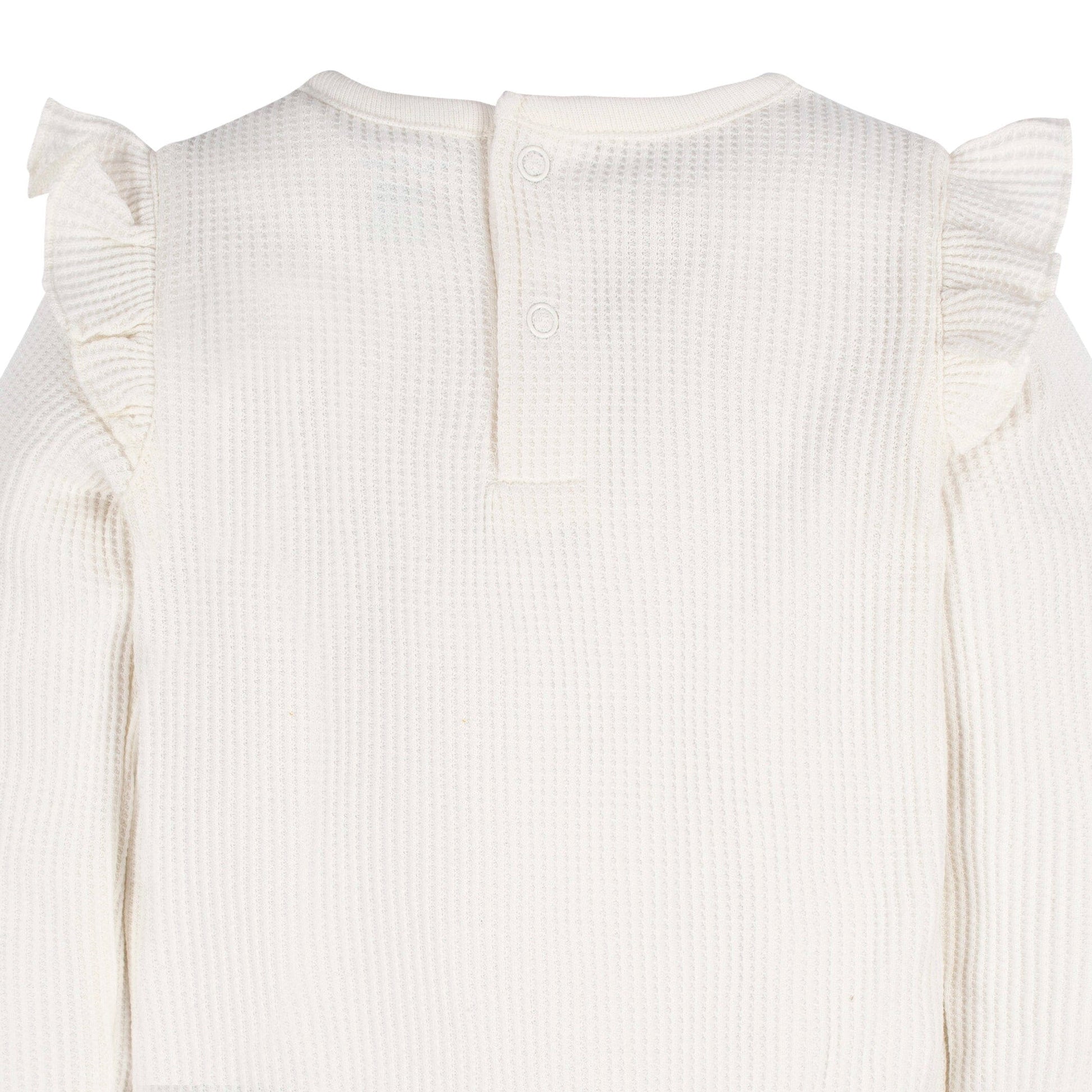 2-Pack Baby Girls Flower Toss Long Sleeve Onesies® Bodysuits