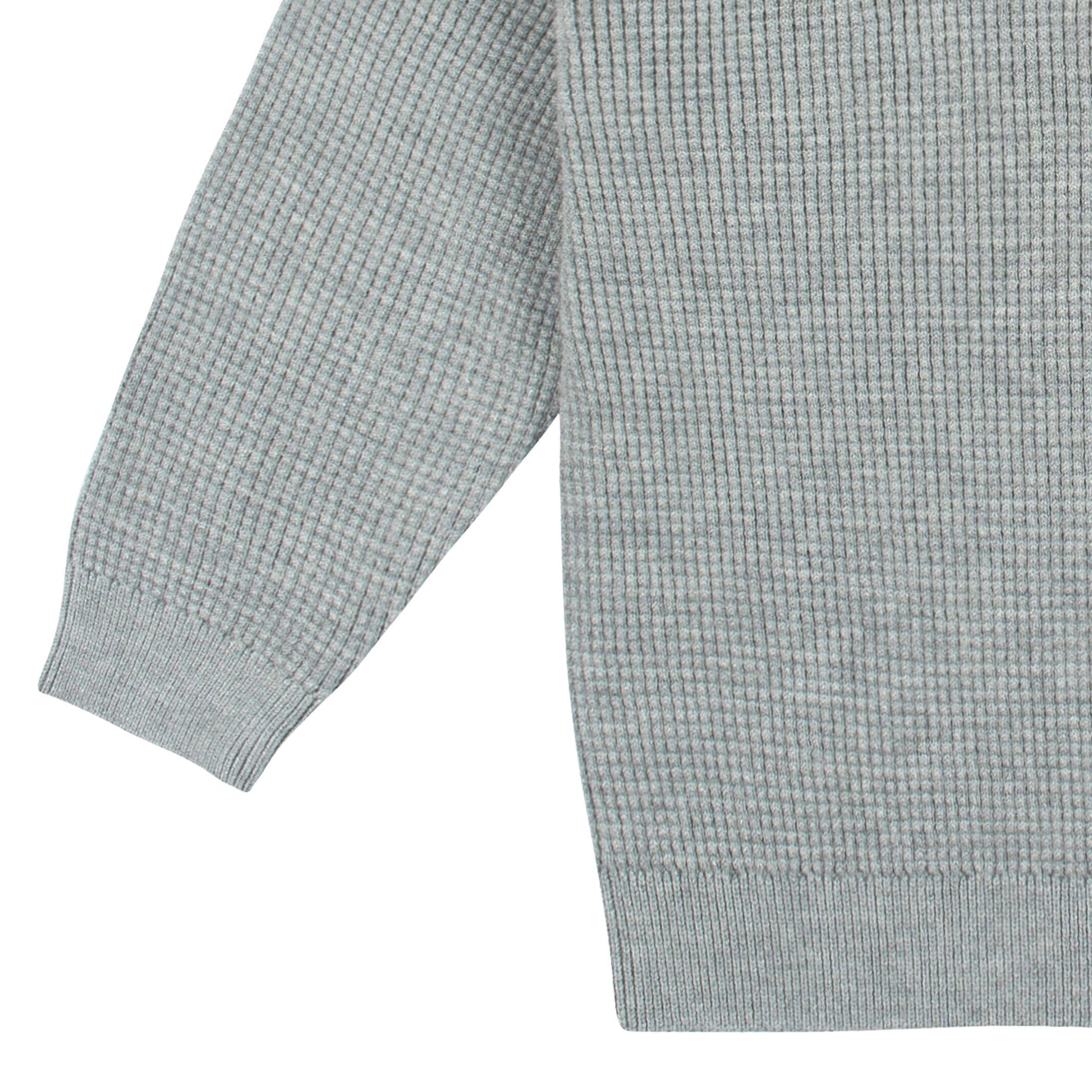 2-Piece Baby and Toddler Boys Grey Heather Sweater Knit Set