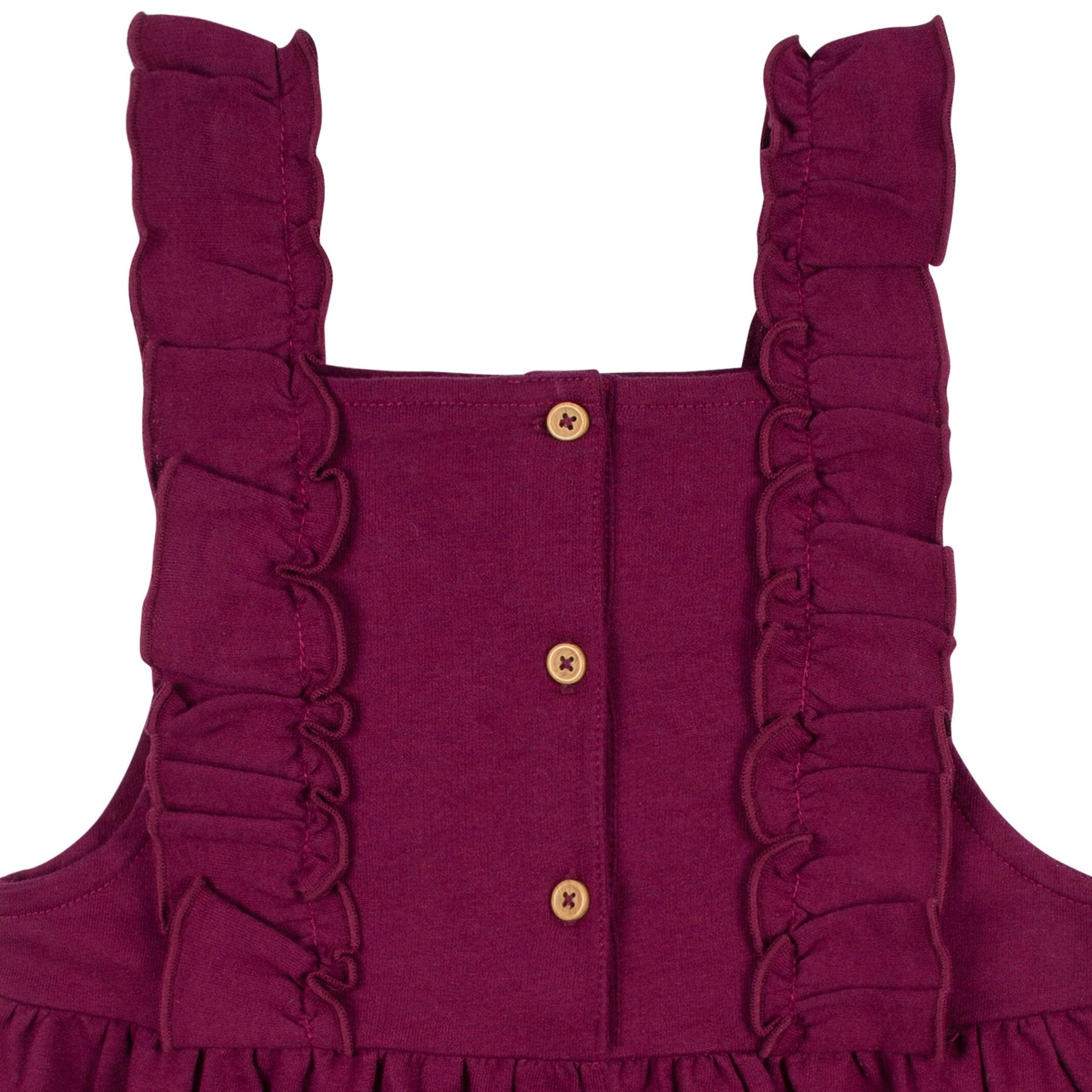 2-Piece Toddler Girls Purple Floral Jumper & Top Set