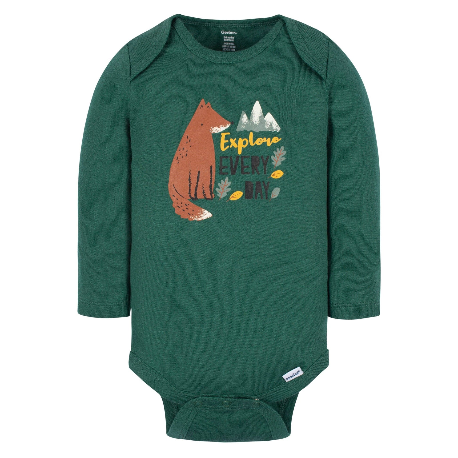 6-Pack Baby Boys Fox Onesies® Bodysuits