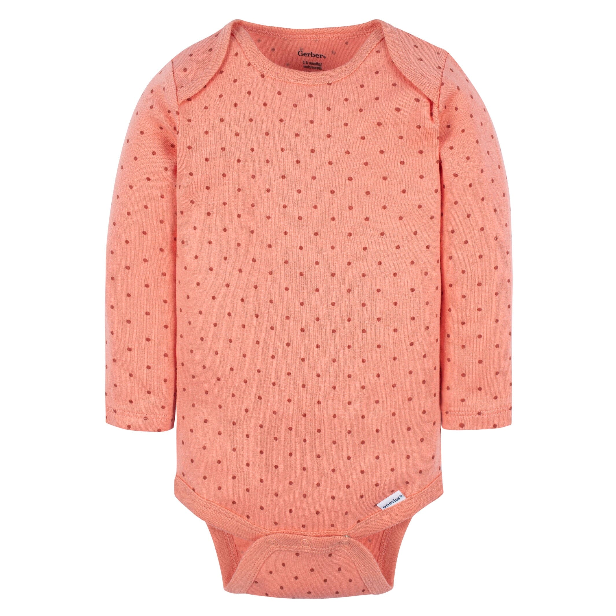 6-Pack Baby Girls Leaves Onesies® Bodysuits