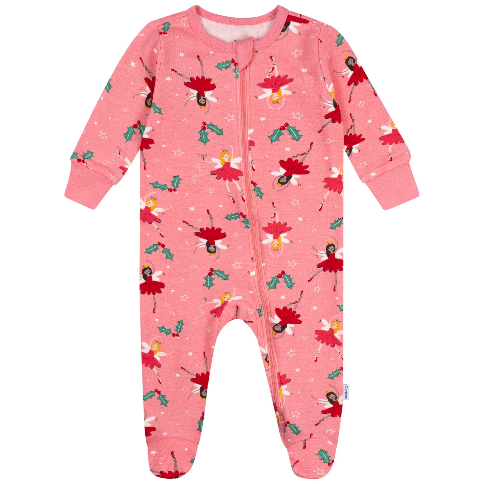 Baby Girls Holiday Fairies Sleep 'N Play Sleepwear Gerber® 