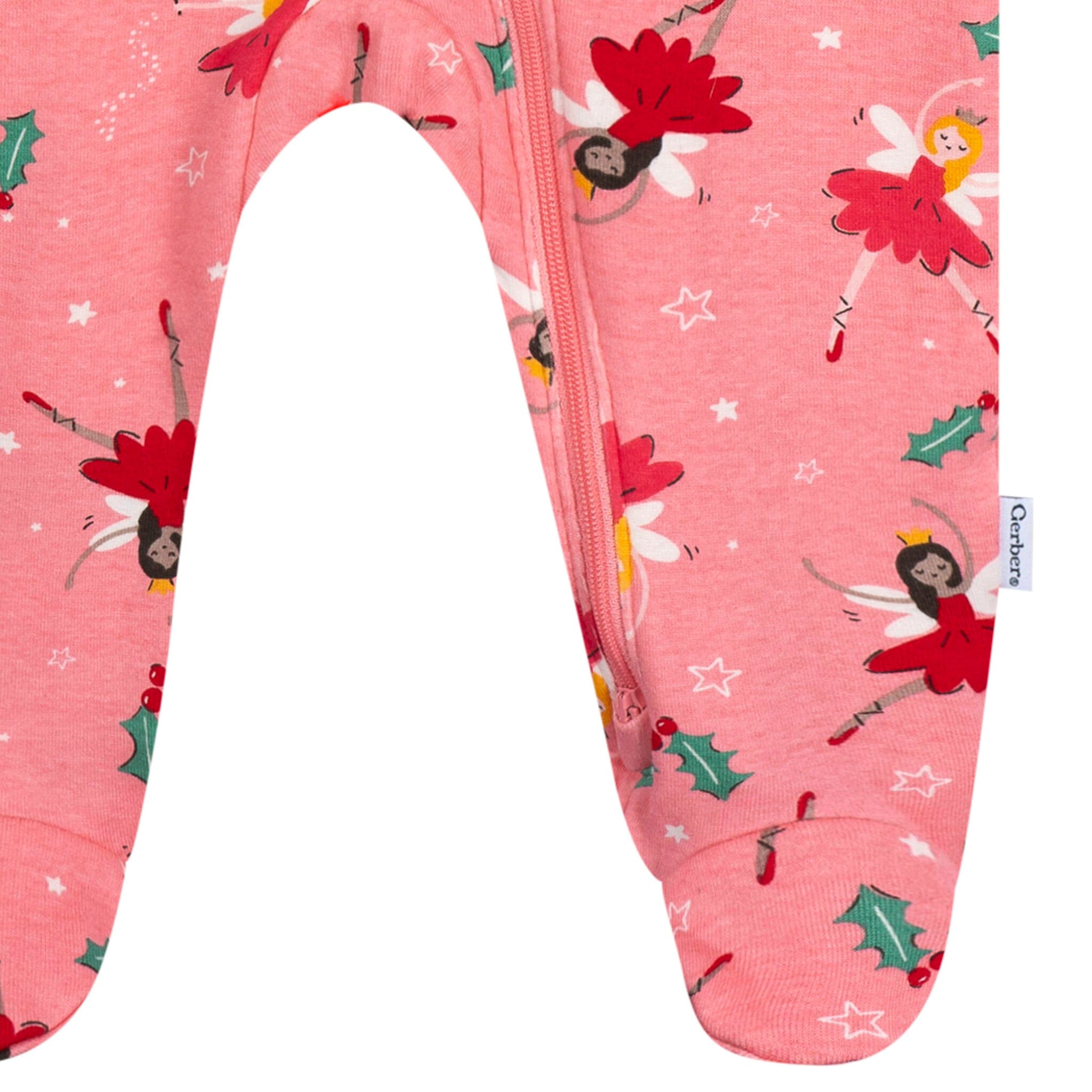 Baby Girls Holiday Fairies Sleep 'N Play Sleepwear Gerber® 