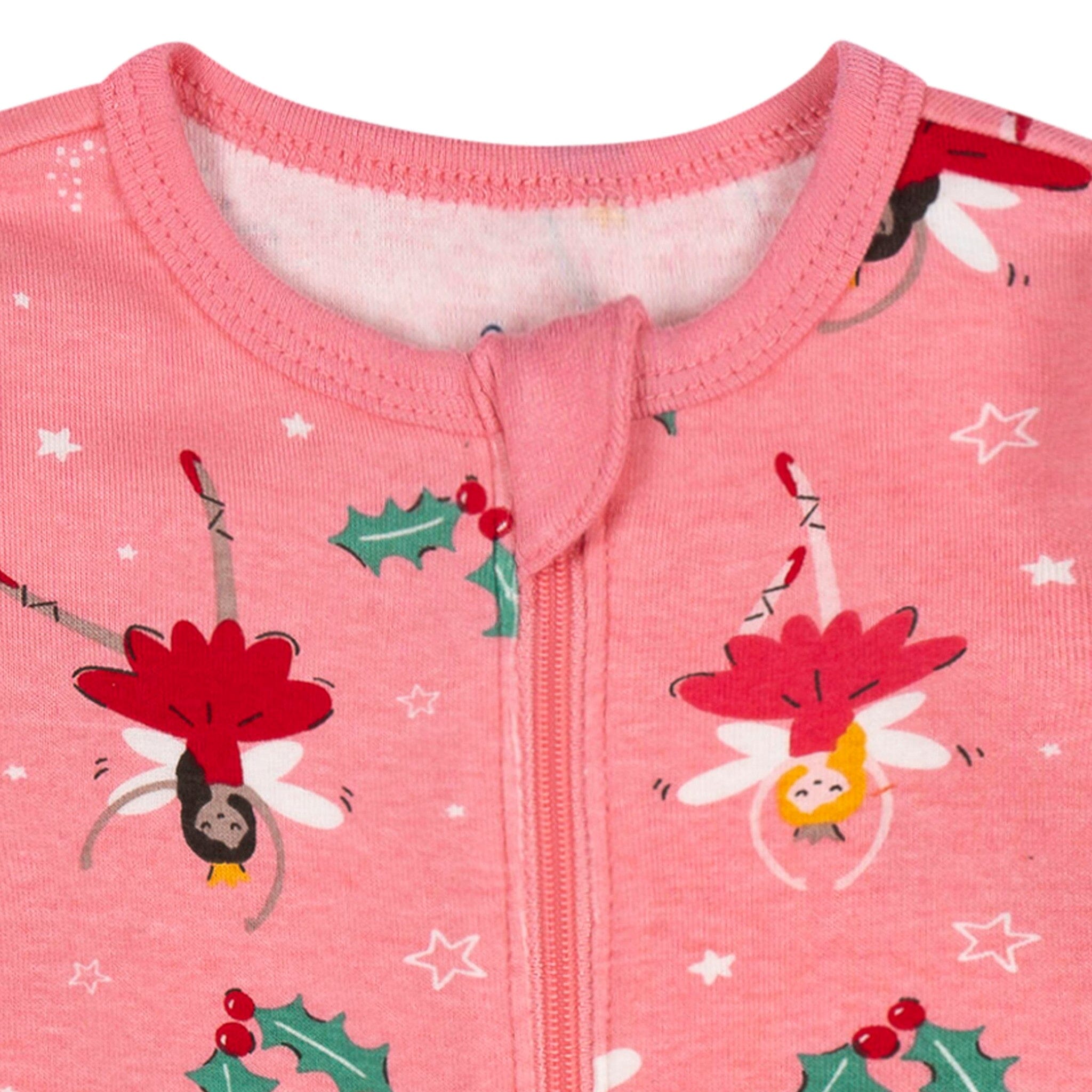 Baby Girls Holiday Fairies Sleep 'N Play Sleepwear Gerber® 