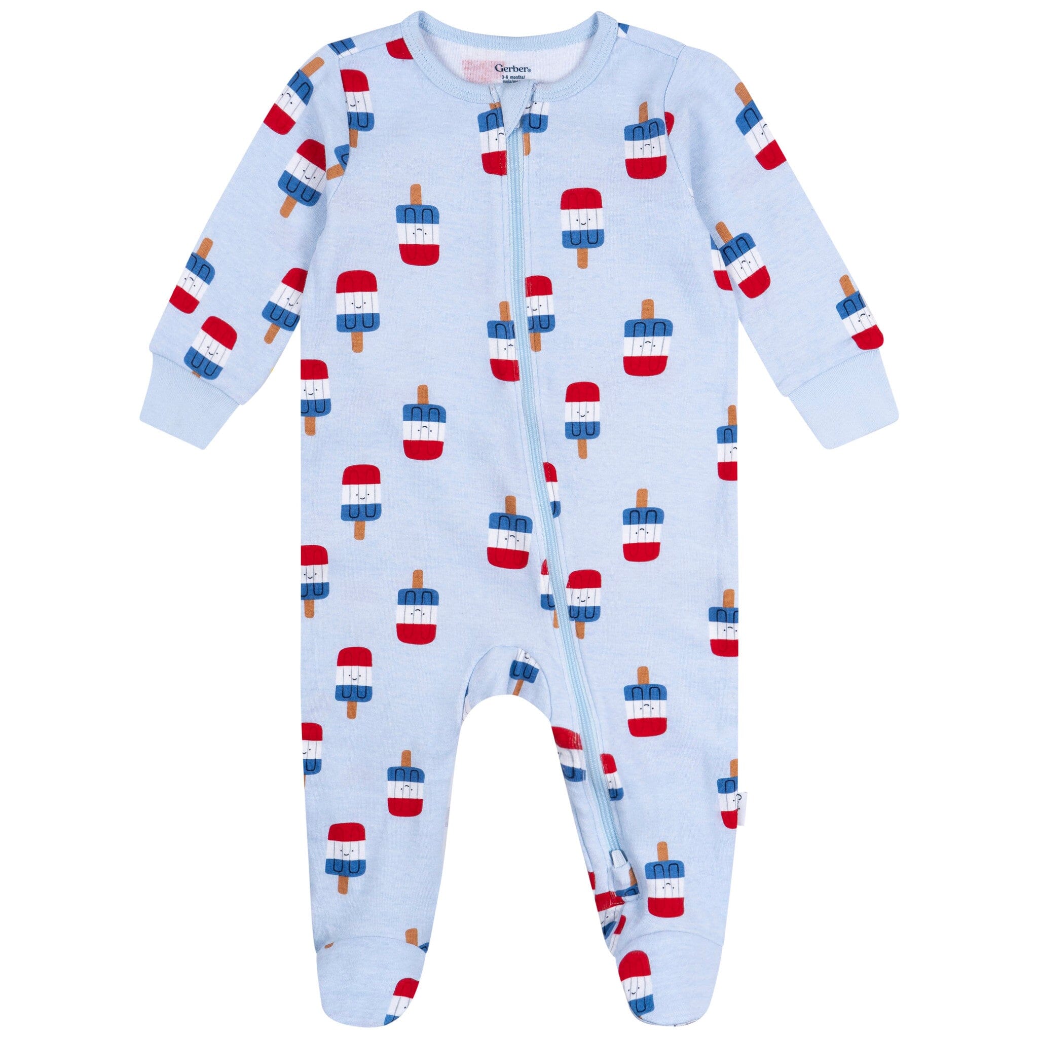 Baby Neutral Patriotic Popsicles Sleep 'N Play Sleepwear Gerber® 