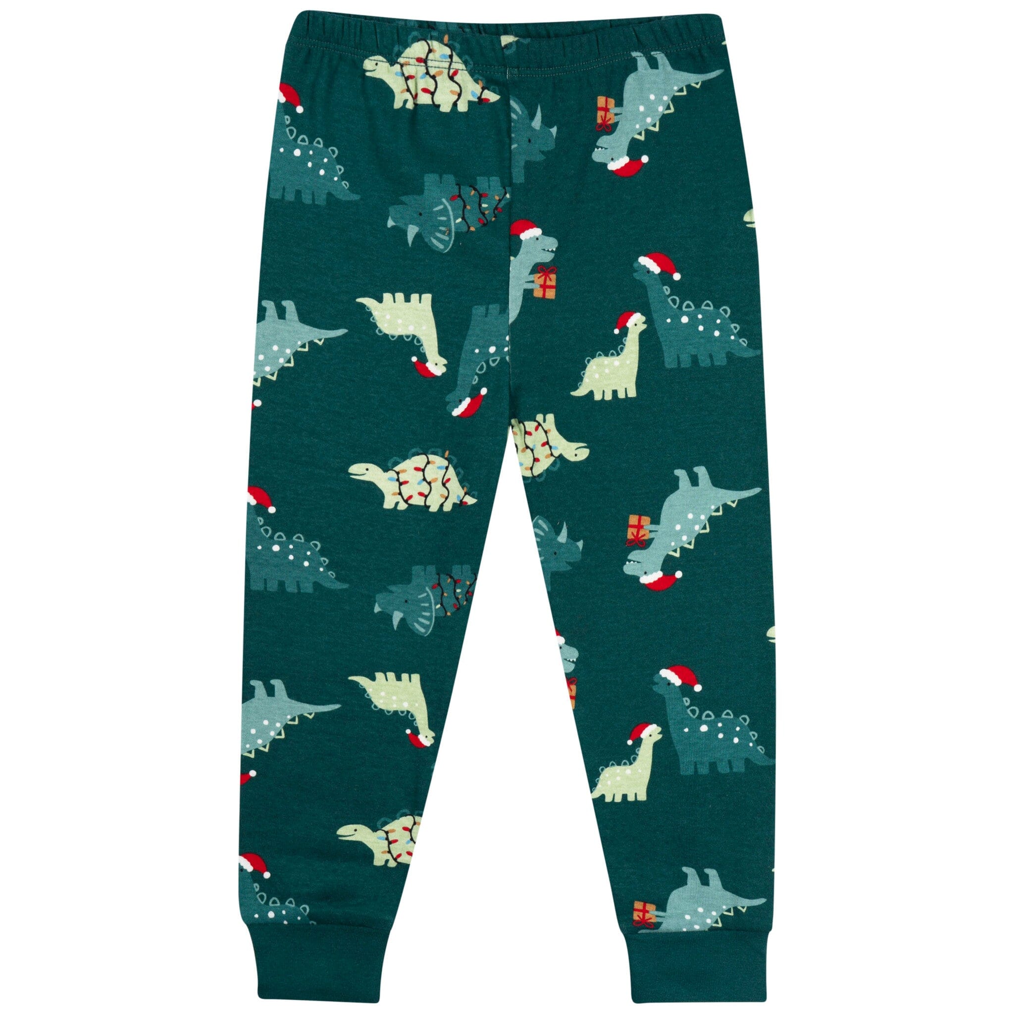 2-Piece Infant & Toddler Boys Holiday Dinos Cotton Pajamas Sleepwear Gerber® 