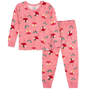 2-Piece Infant & Toddler Girls Holiday Fairies Cotton Pajamas Sleepwear Gerber® 