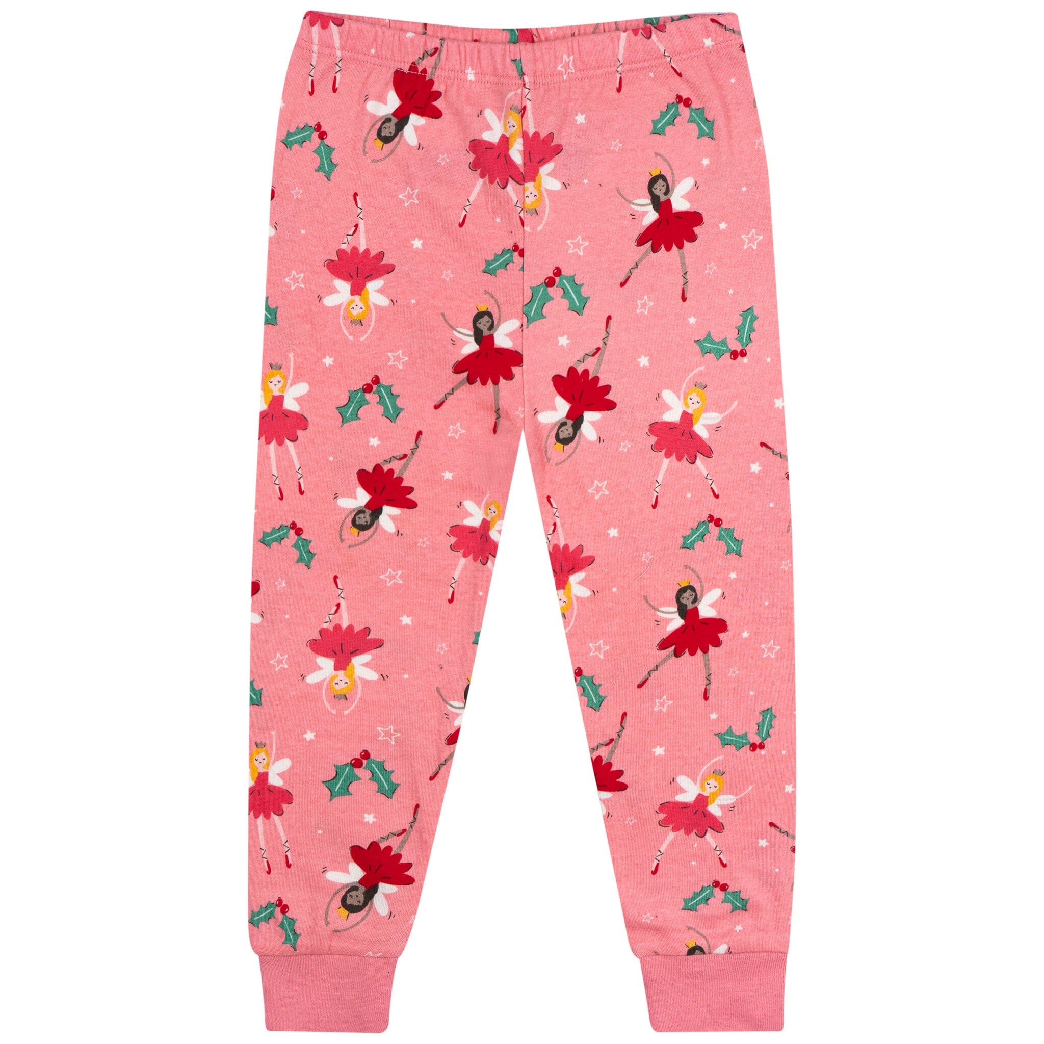 2-Piece Infant & Toddler Girls Holiday Fairies Cotton Pajamas Sleepwear Gerber® 