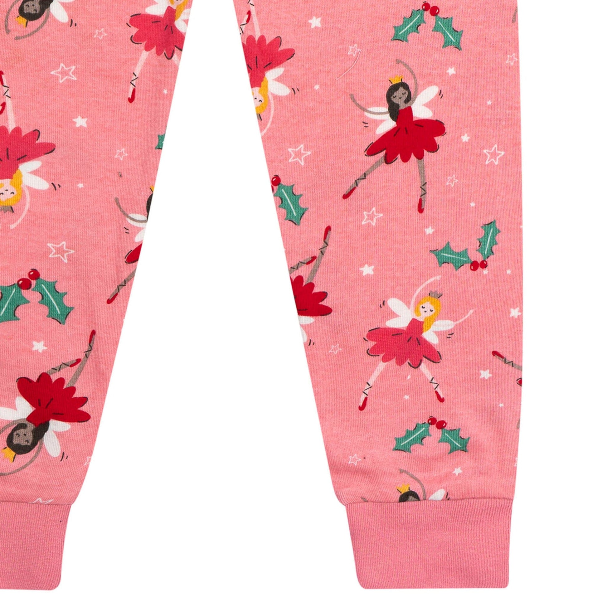 2-Piece Infant & Toddler Girls Holiday Fairies Cotton Pajamas Sleepwear Gerber® 