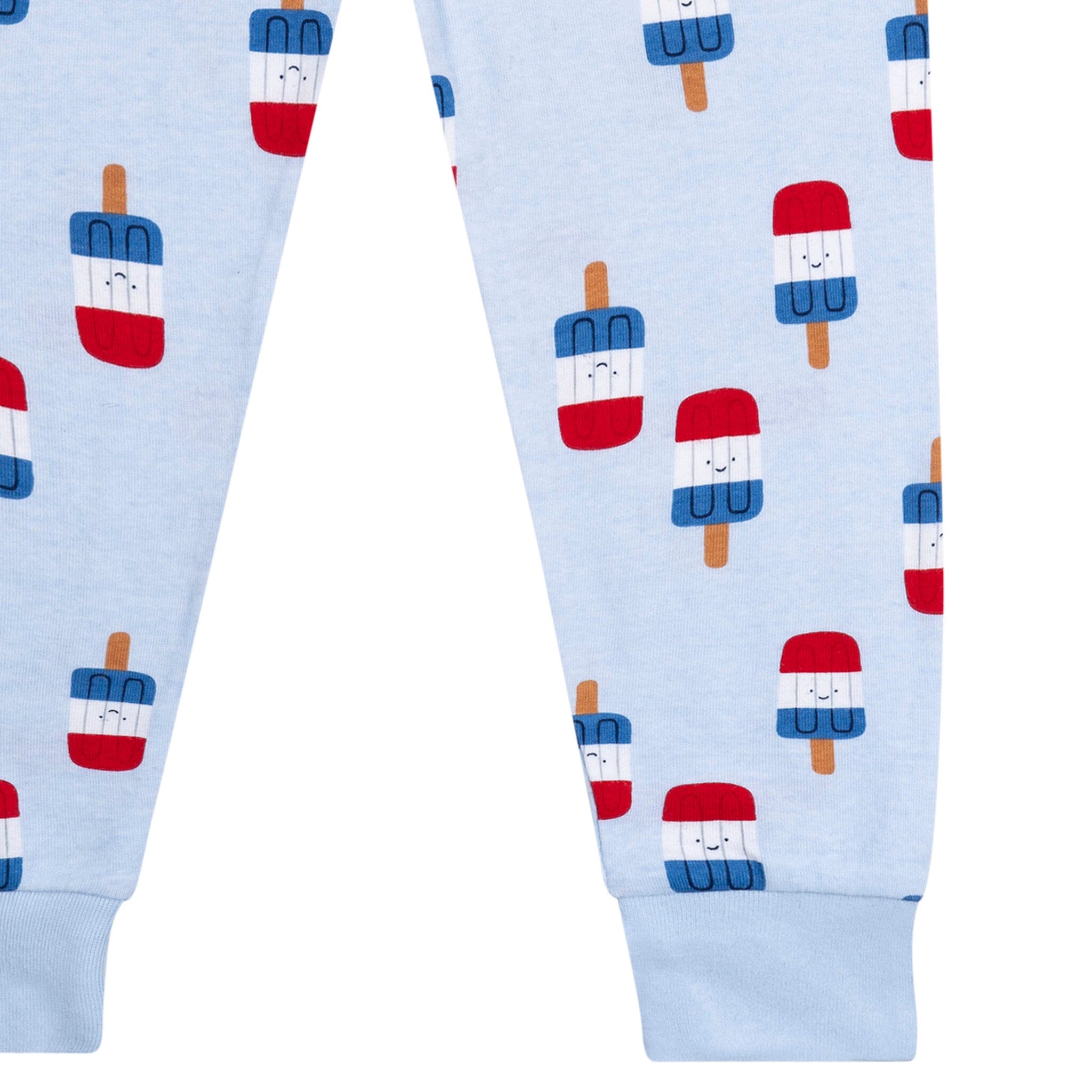 2-Piece Infant & Toddler Neutral Patriotic Popcicles Cotton Pajamas Sleepwear Gerber® 