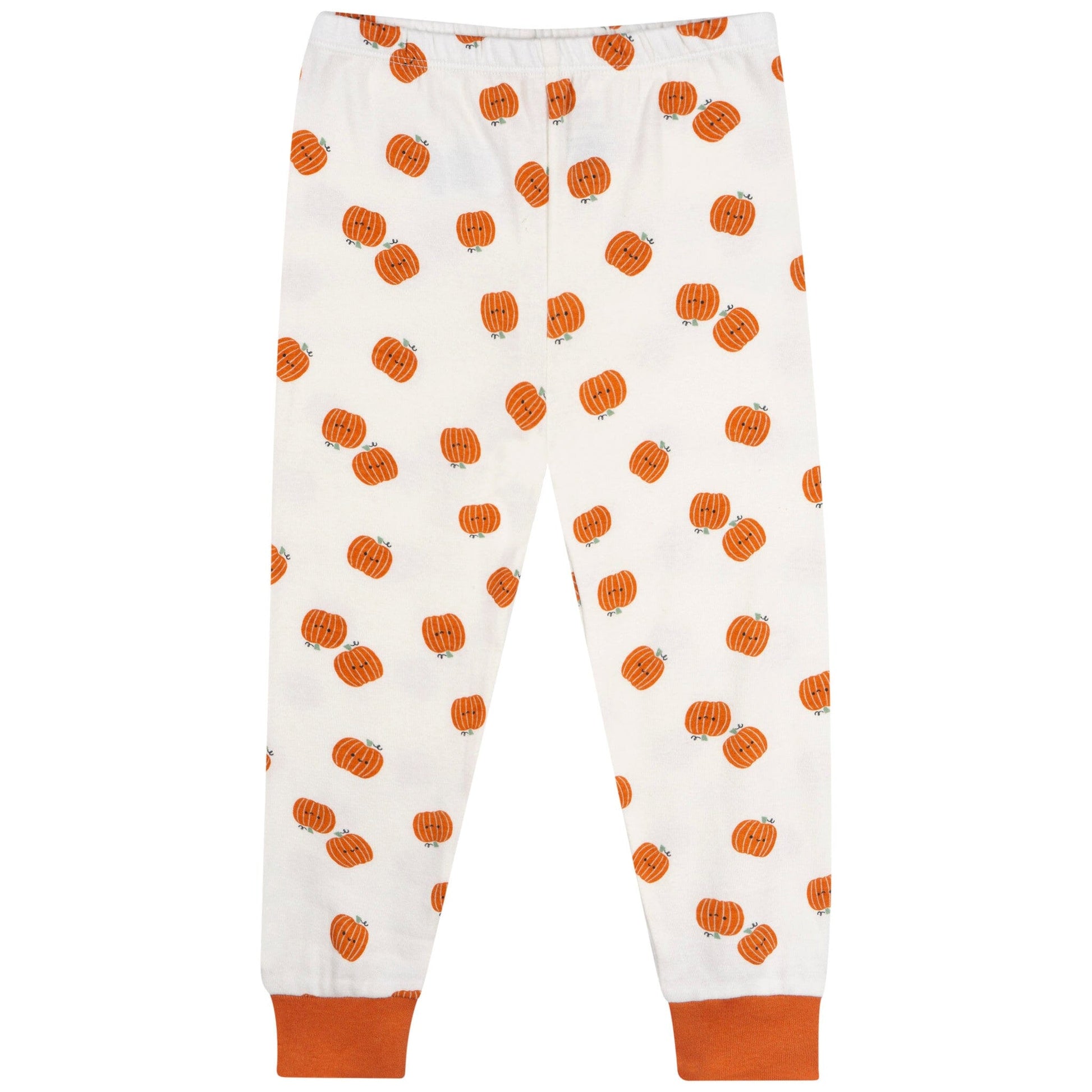 2-Piece Infant & Toddler Neutral Smiling Pumpkins Cotton Pajamas Sleepwear Gerber® 
