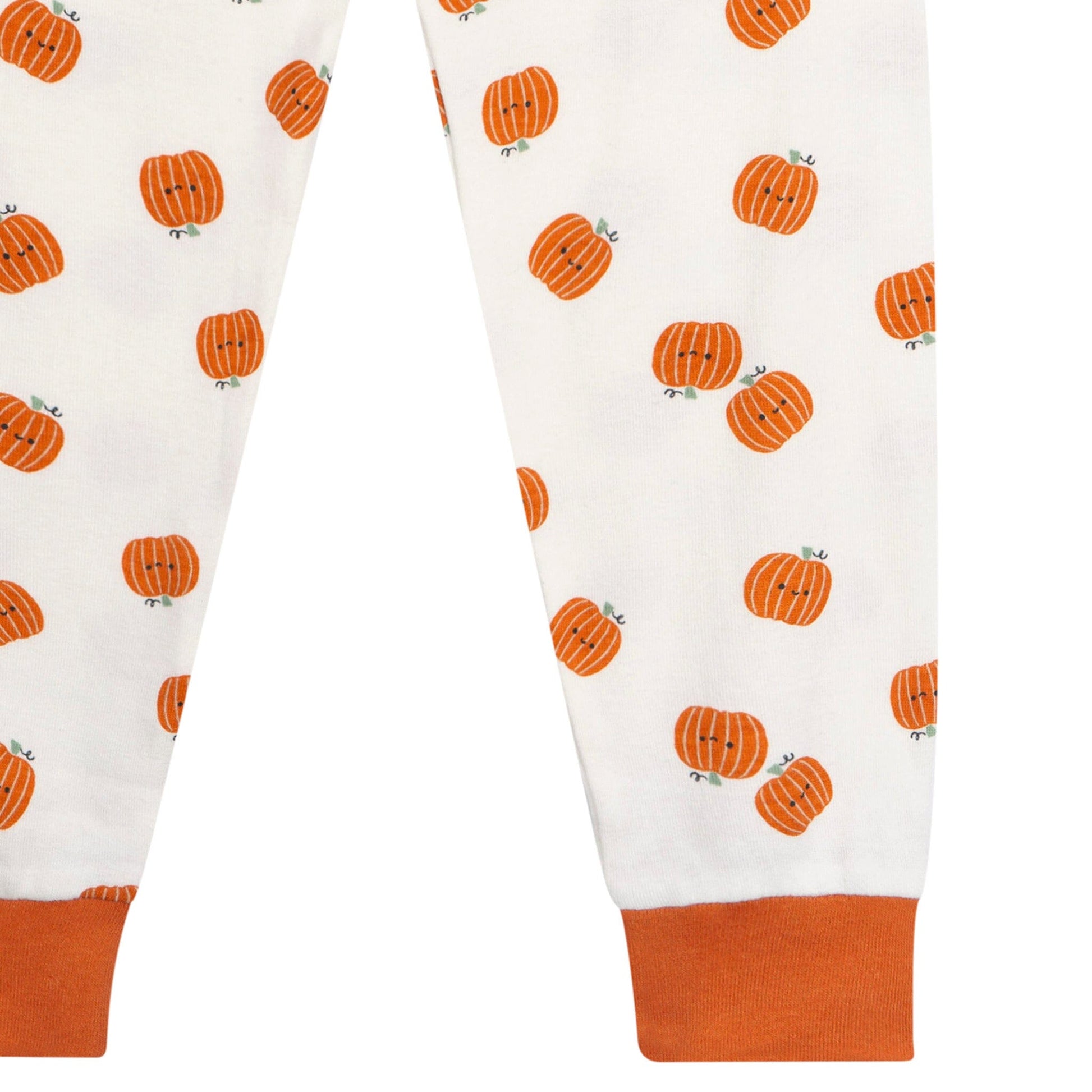 2-Piece Infant & Toddler Neutral Smiling Pumpkins Cotton Pajamas Sleepwear Gerber® 