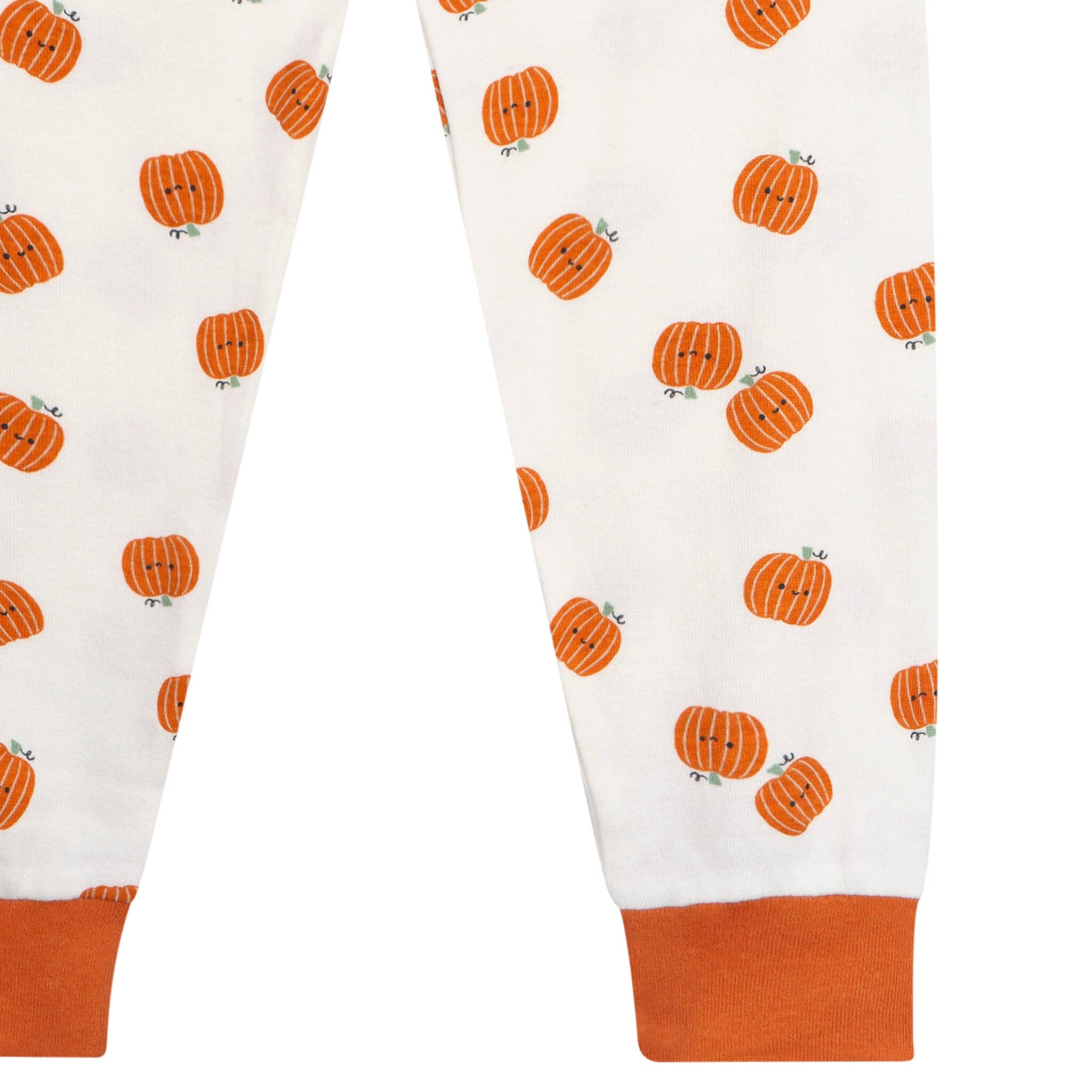 2-Piece Infant & Toddler Neutral Smiling Pumpkins Cotton Pajamas Sleepwear Gerber® 