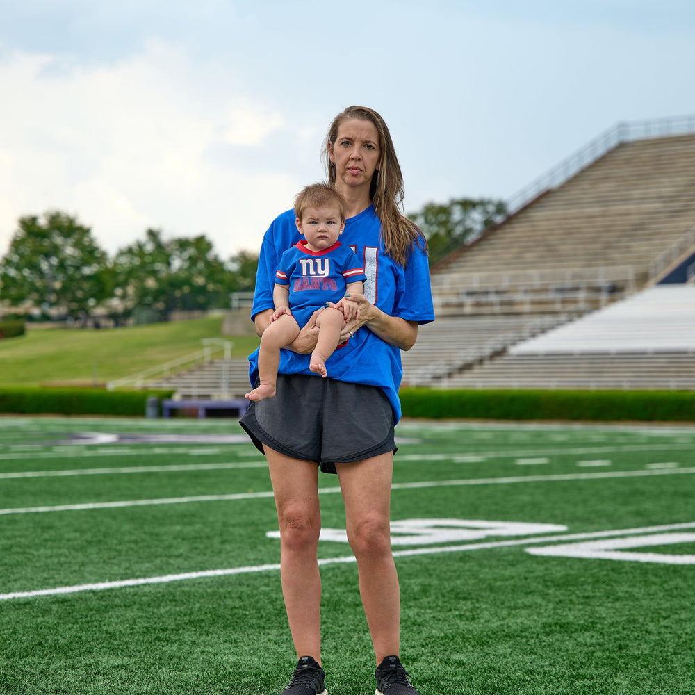 Baby Boys New York Giants Short Sleeve Jersey Bodysuit NFL NFL 