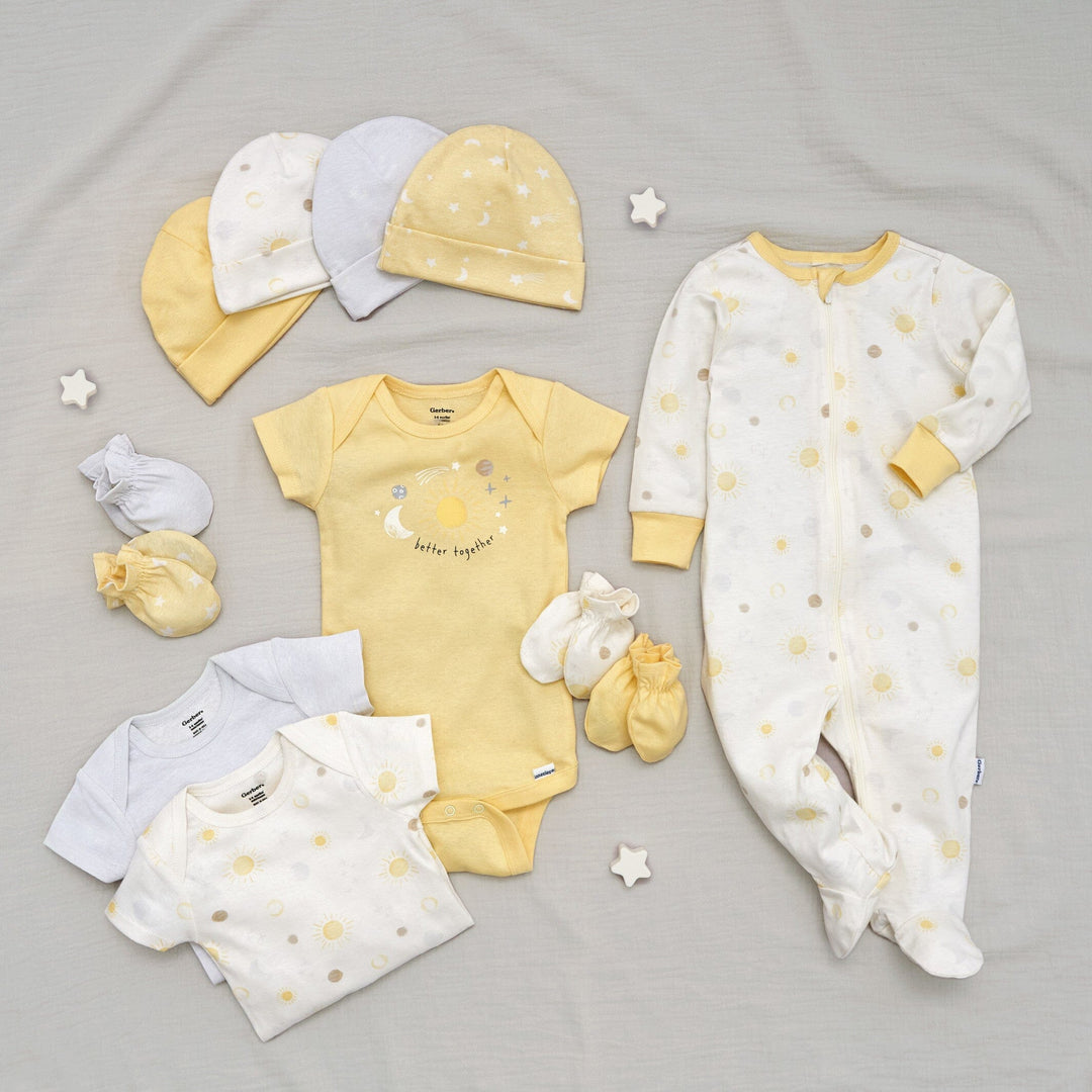 12-Piece Baby Neutral Celestial Layette Bundle – Gerber Childrenswear