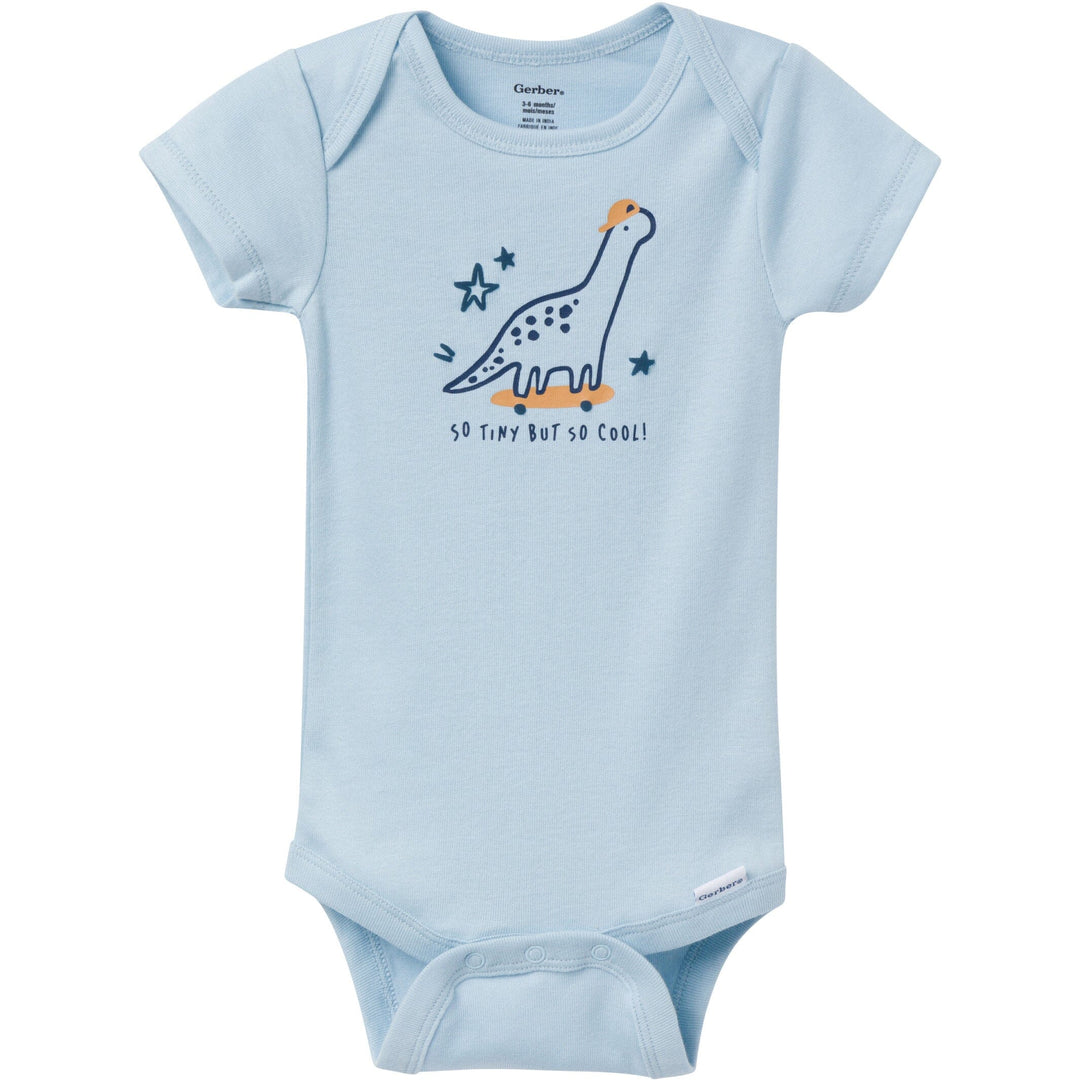 3-Pack Baby Boys Dino Dude Onesies® Bodysuits – Gerber Childrenswear