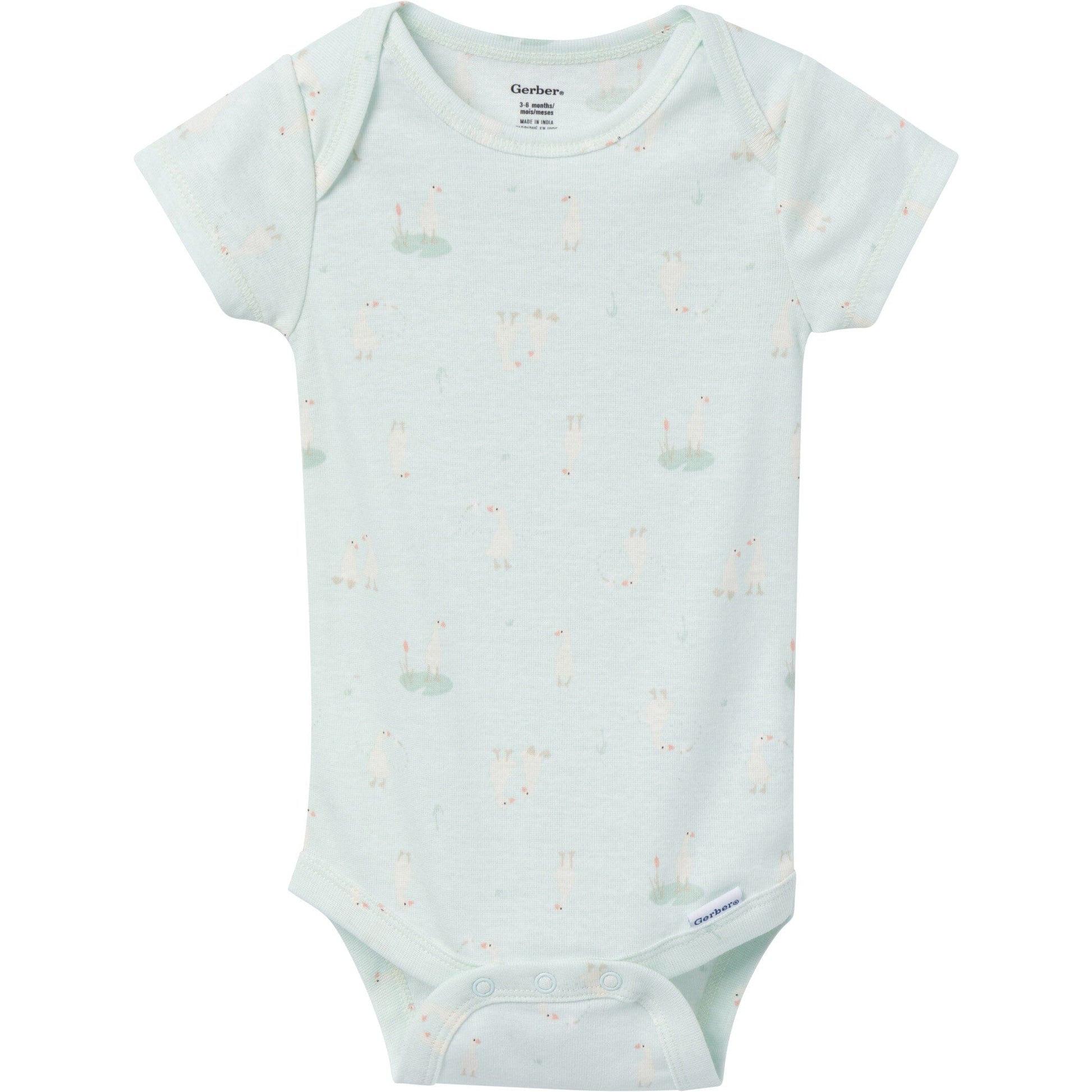 3-Pack Baby Neutral Hello Goose Onesies® Bodysuits