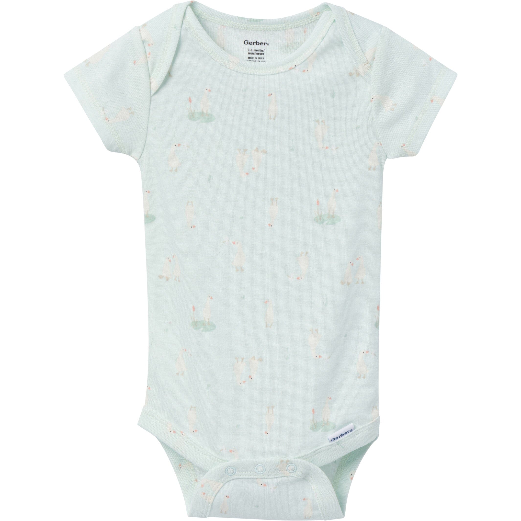 3-Pack Baby Neutral Hello Goose Onesies® Bodysuits