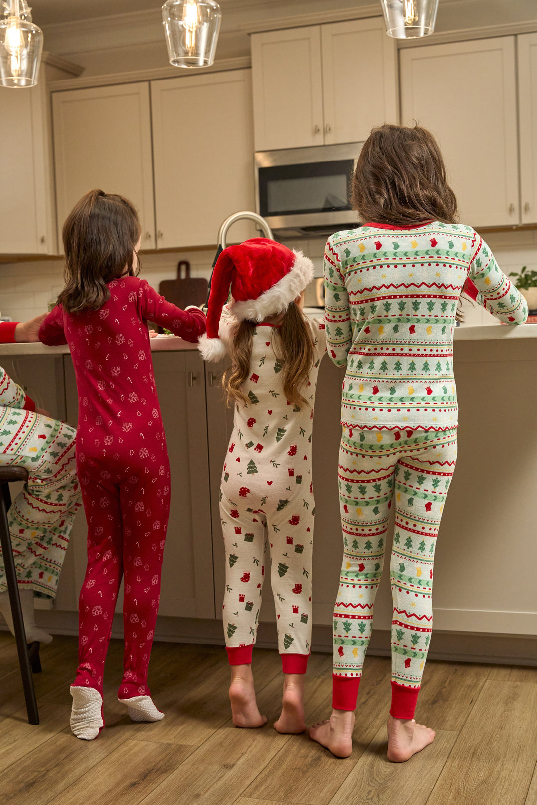 2-Pack Infant & Toddler Girls Ivory Gifts Snug Fitting Footless Pajamas