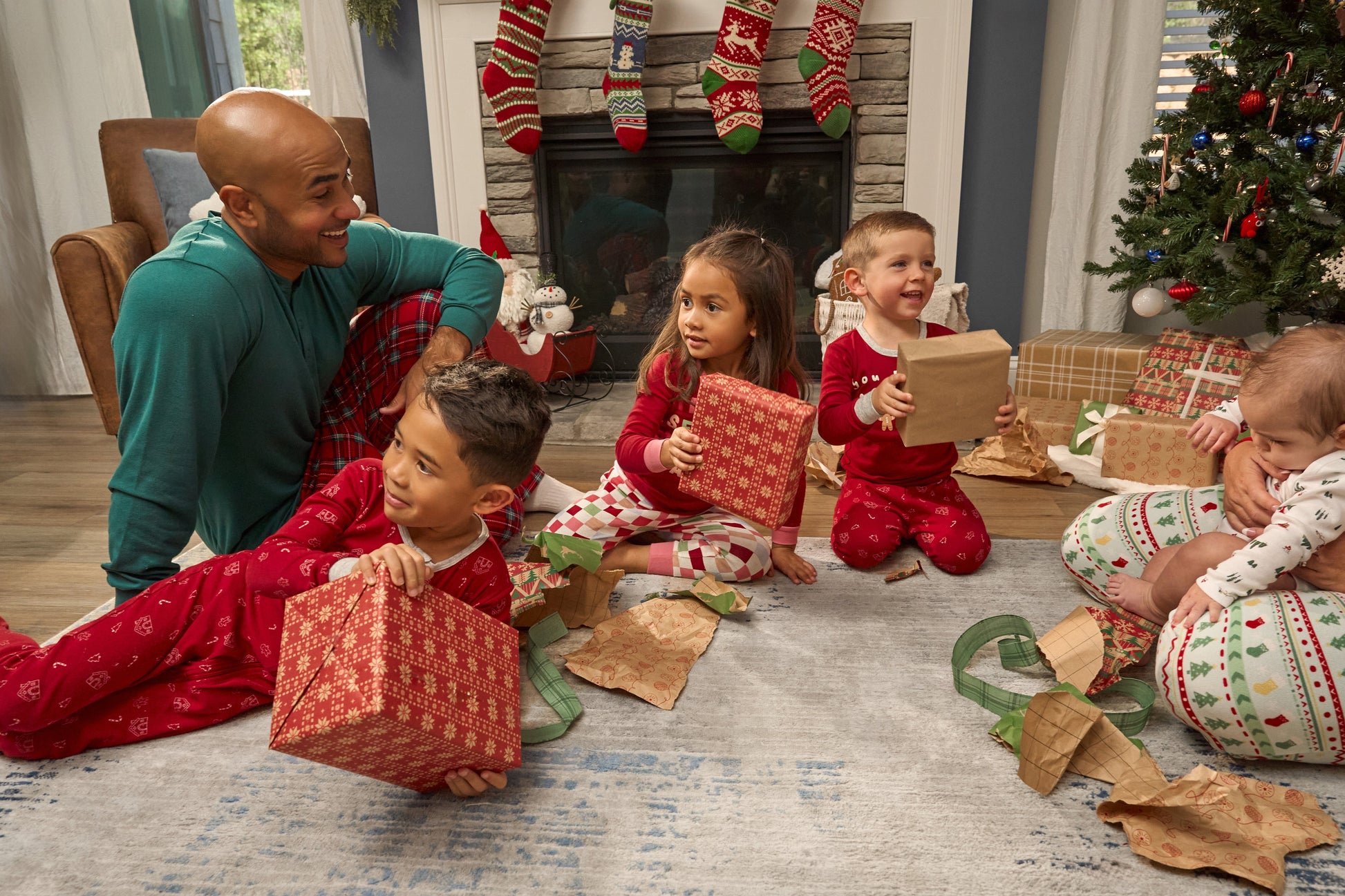 2-Piece Infant & Toddler Gingerbread House Snug Fit Pajama Set sleepwear Gerber® 