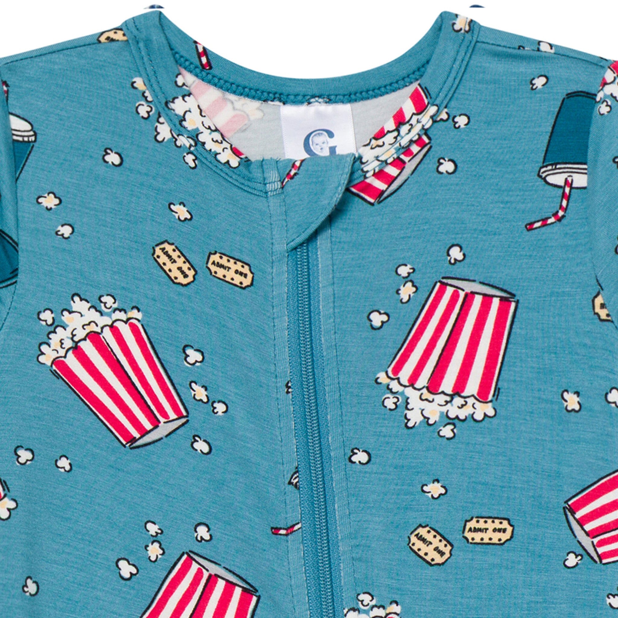 Baby & Toddler Neutral Movie Night Snug Fit Footed Pajamas Sleepwear Gerber® 