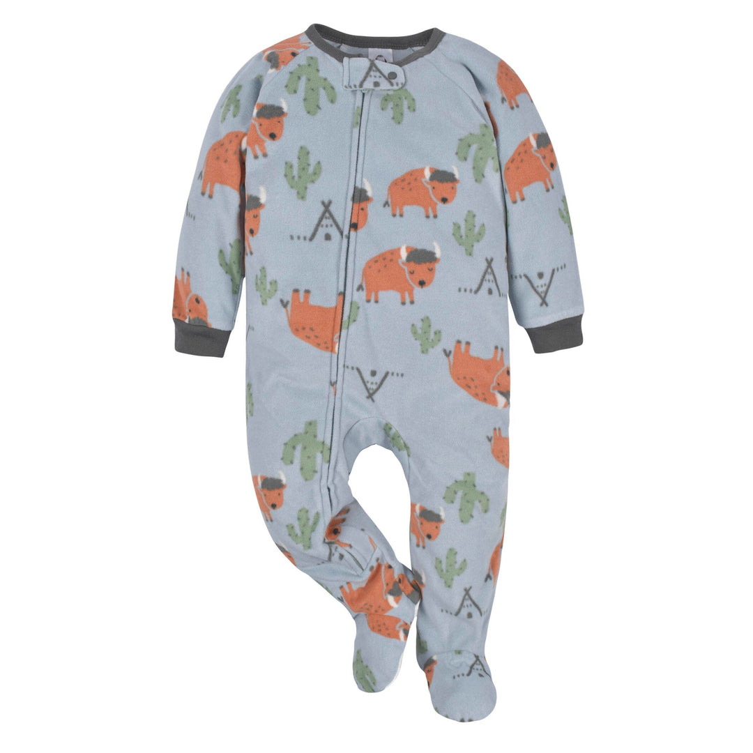 Infant & Toddler Boys Buffalo Blanket Sleeper