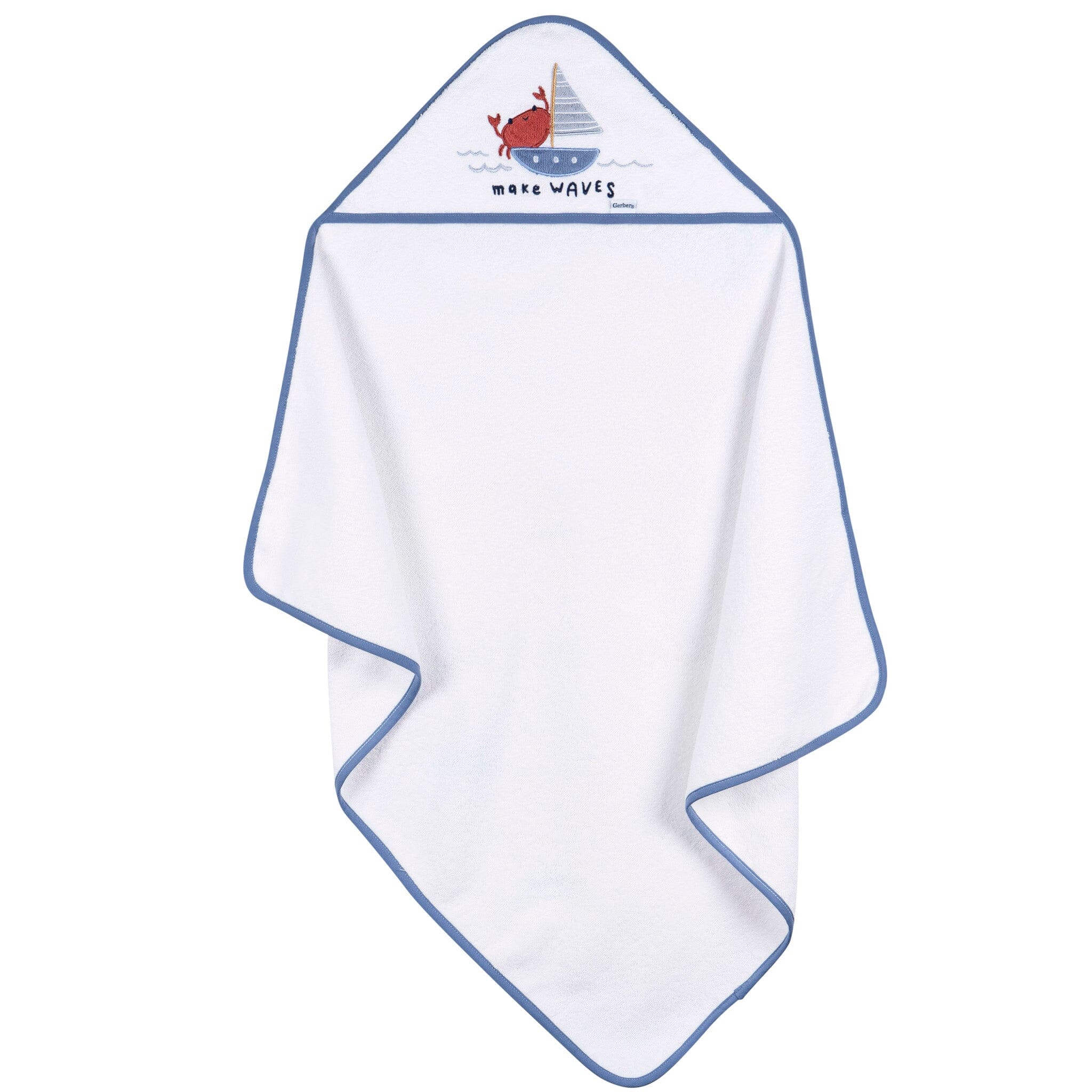Baby Boys Little Lighthouse Hooded Towel Bath Gerber® 