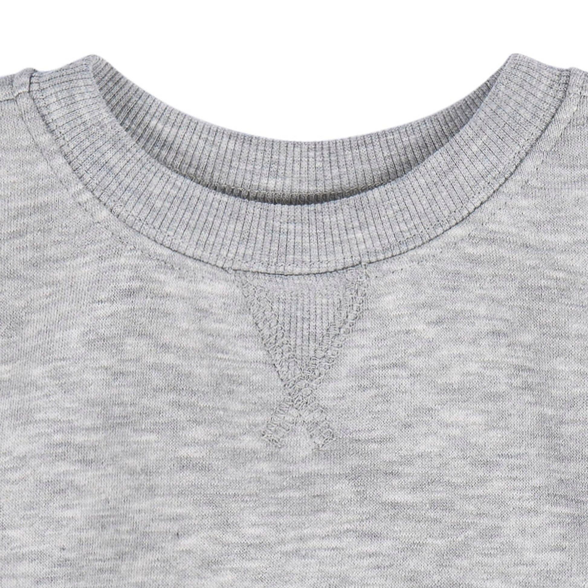 Baby & Toddler Neutral Gray Heather Crewneck Sweatshirt Outerwear Gerber® 